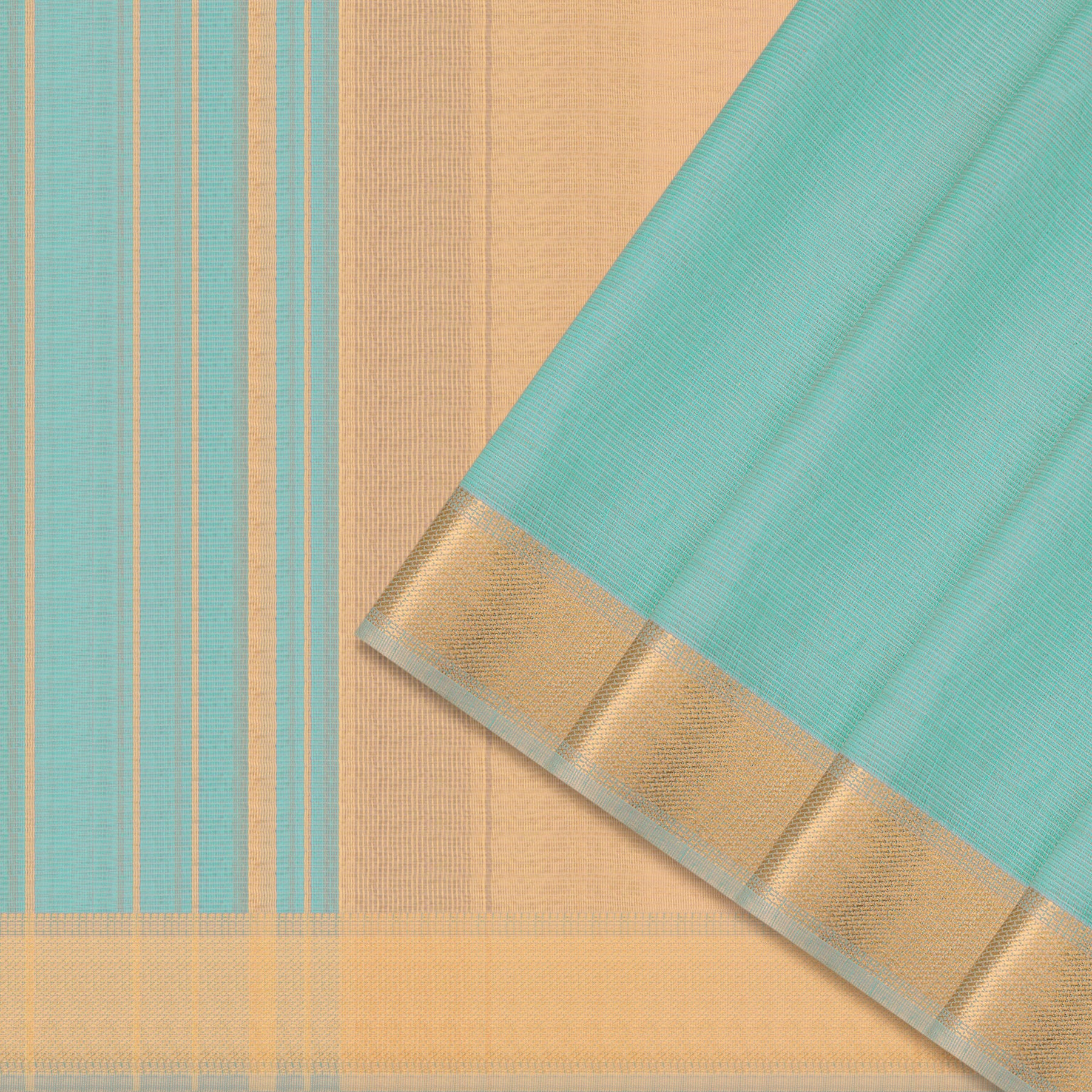 Pradeep Pillai Silk/Cotton Sari 25-008-HS005-00602 - Cover View