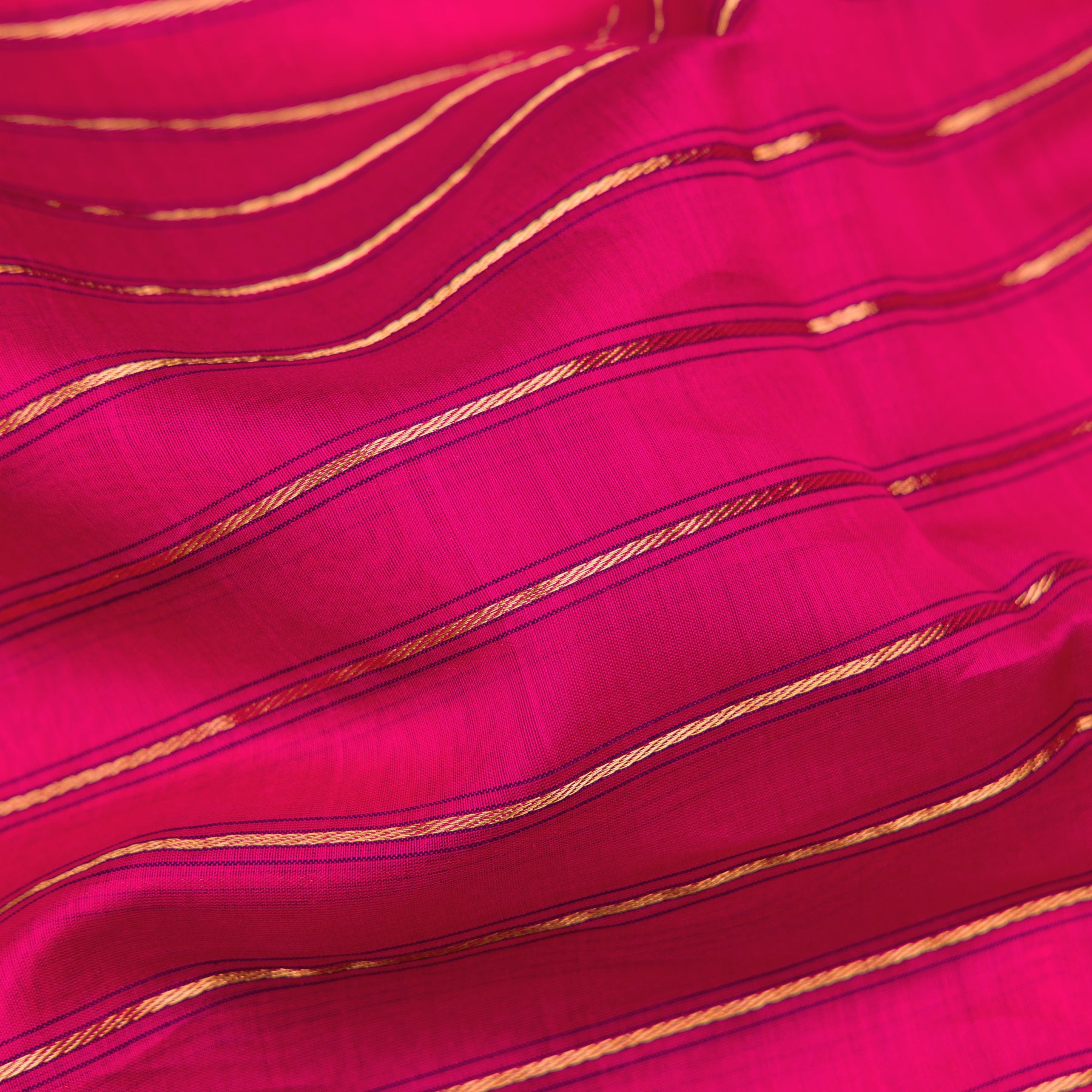 Pradeep Pillai Chanderi Silk/Cotton Sari 25-008-HS005-00629 - Fabric View