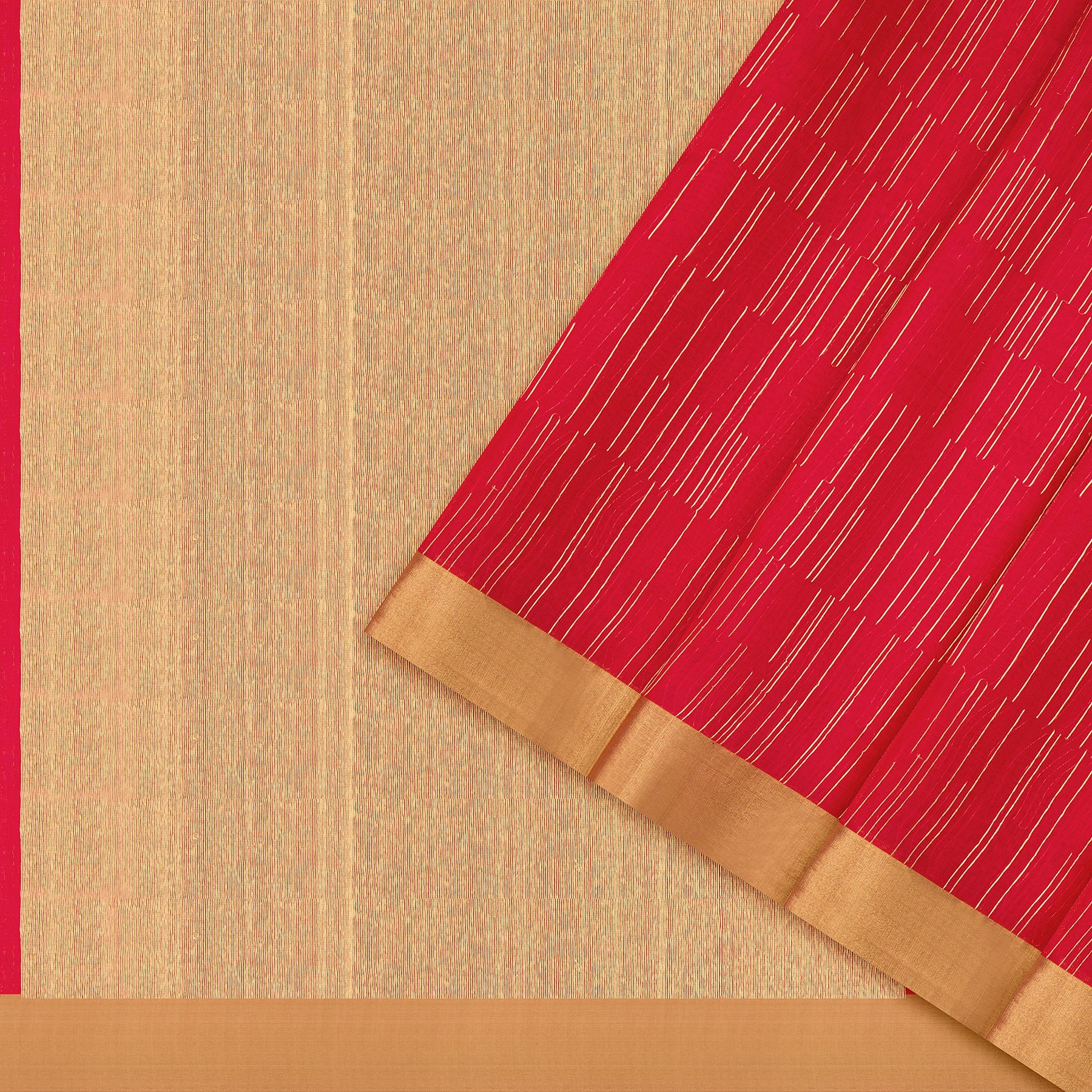 Pradeep Pillai Chanderi Silk/Cotton Sari 25-008-HS005-00700 - Cover View