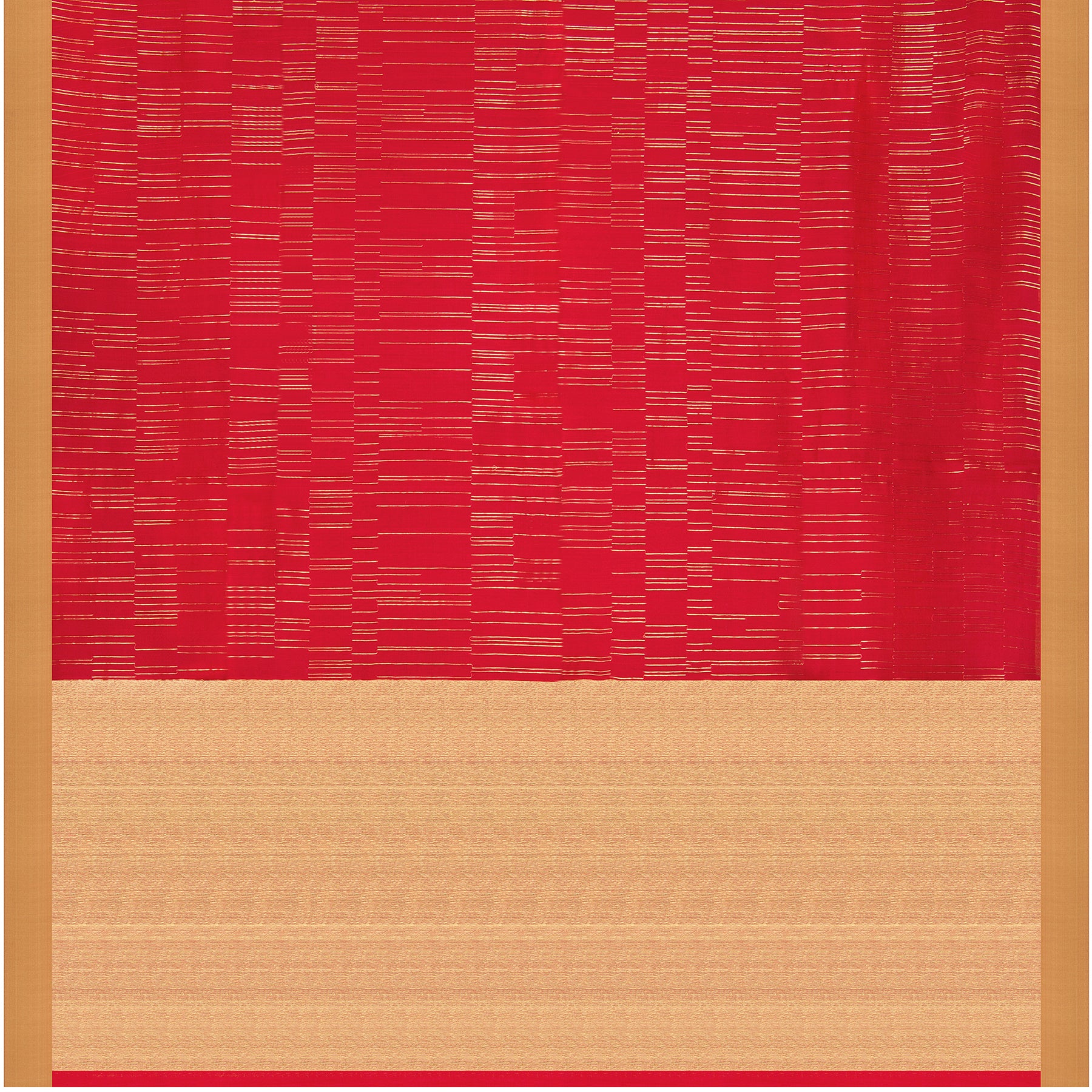 Pradeep Pillai Chanderi Silk/Cotton Sari 25-008-HS005-00700 - Full View