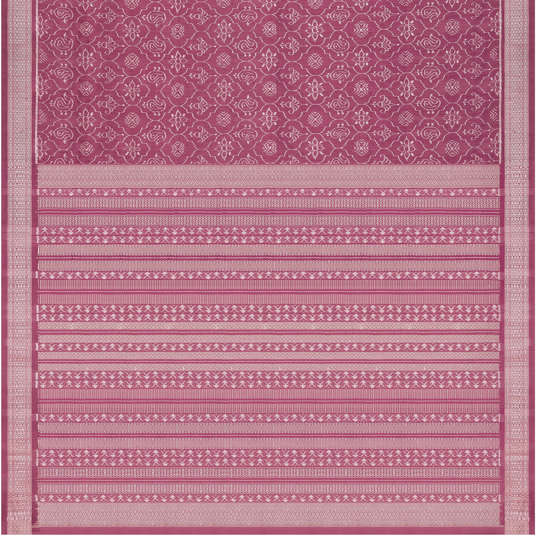 Vani Vrtti Silk Sari 25-015-HS002-00115 - Full View