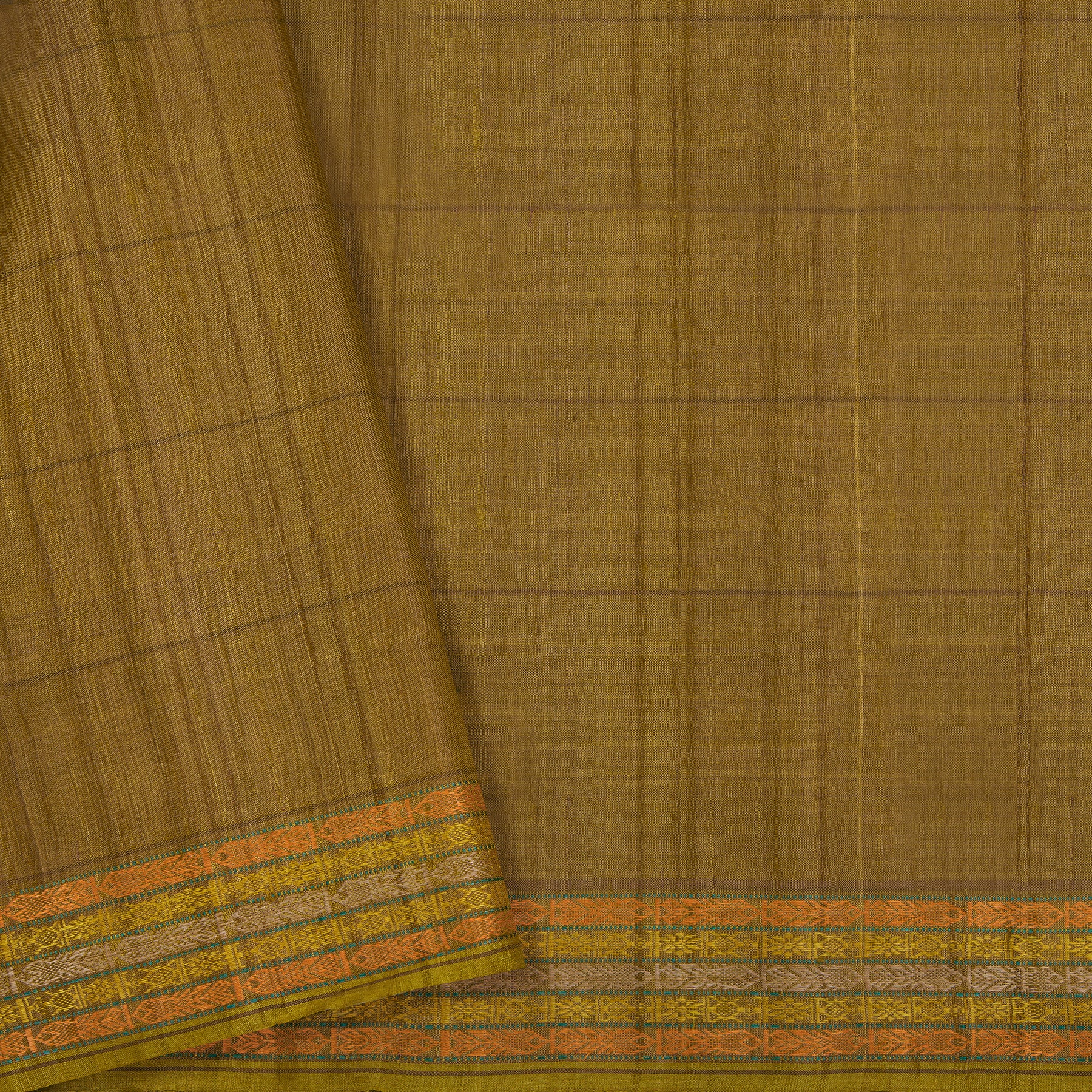 Vani Vrtti Tussore Silk Sari 25-015-HS002-00189 - Blouse View