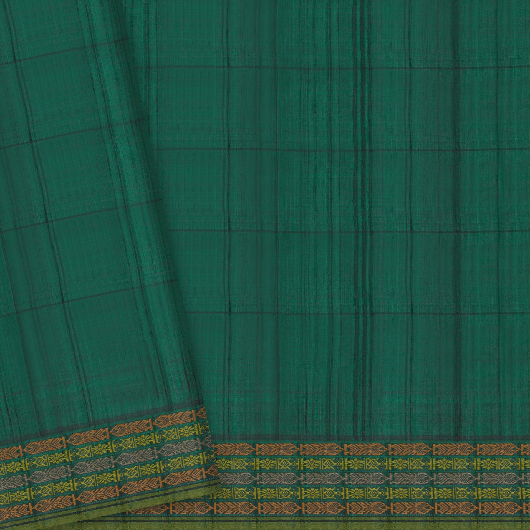 Vani Vrtti Tussore Silk Sari 25-015-HS002-00190 - Blouse View