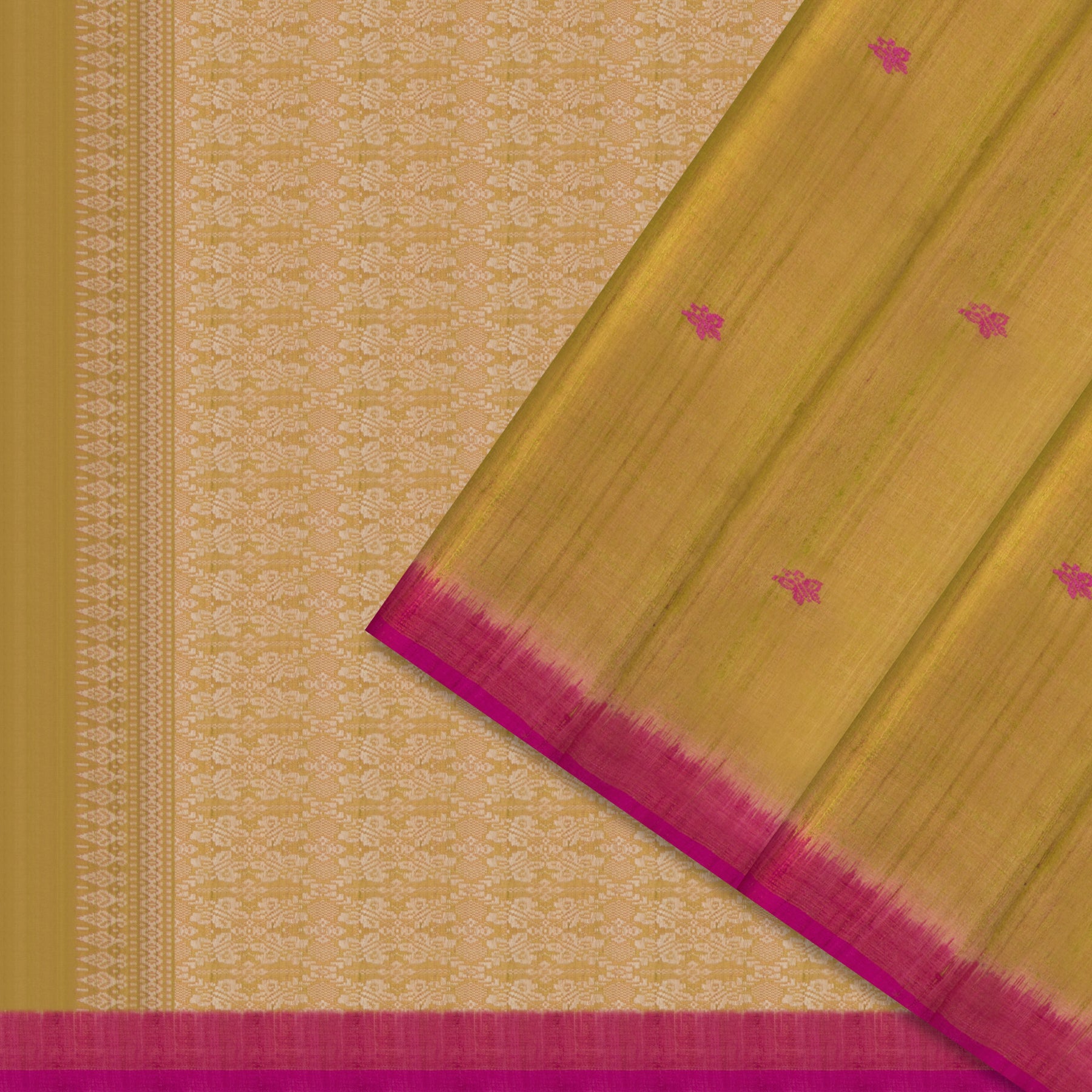 Vani Vrtti Tussore Silk Sari 25-015-HS002-00196 - Cover View