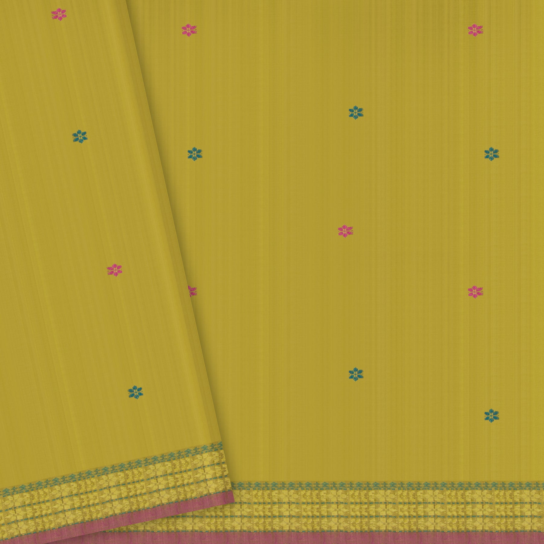 Vani Vrtti Tussore Silk Sari 25-015-HS002-00212 - Blouse View