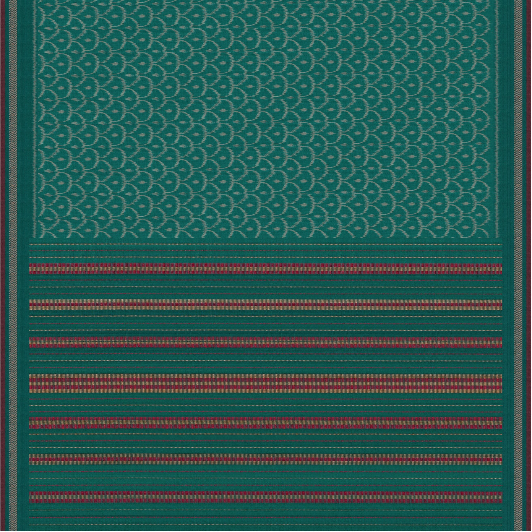 Vani Vrtti Tussore Silk Sari 25-015-HS002-00215 - Full View