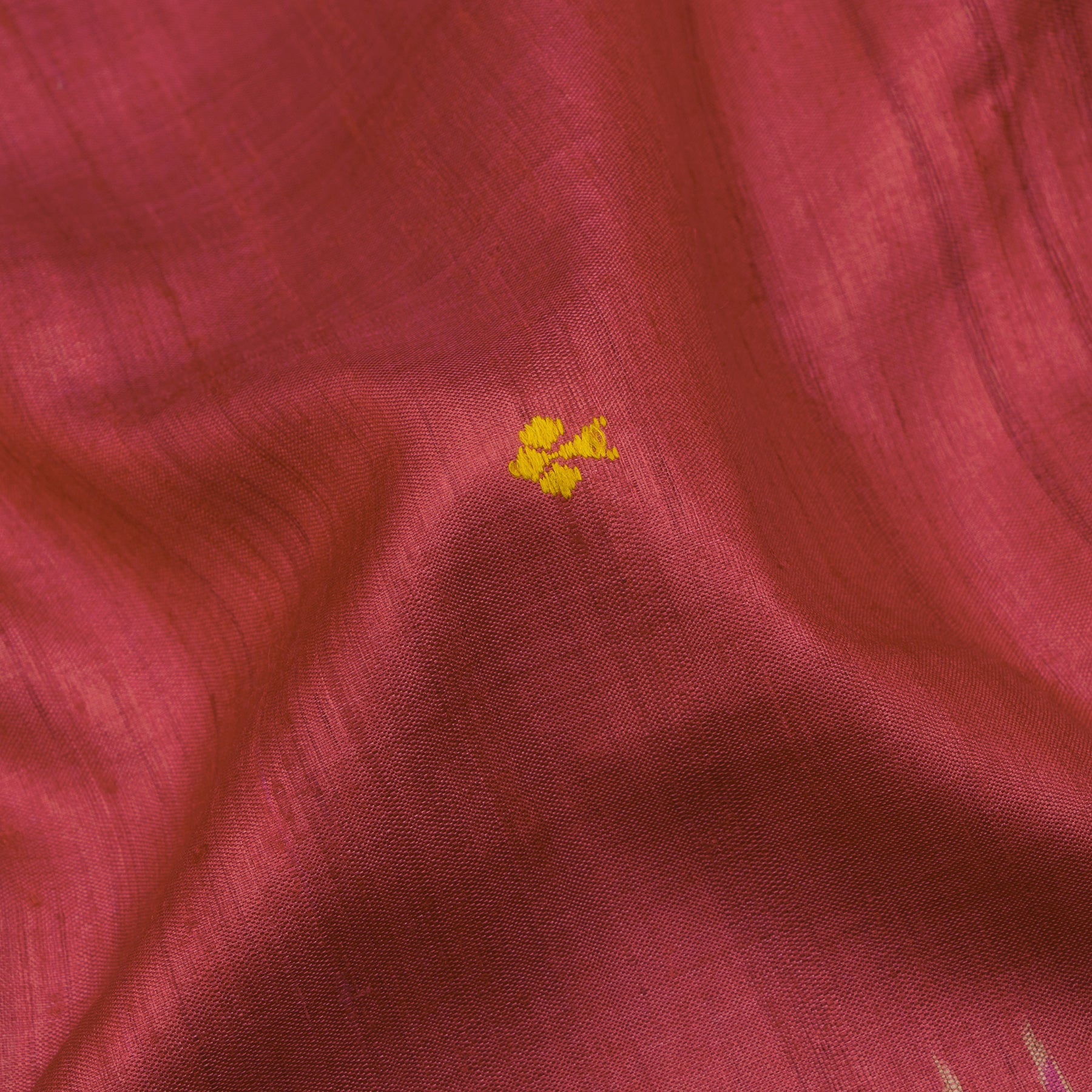 Vani Vrtti Tussore Silk Sari 25-015-HS002-00218 - Fabric View