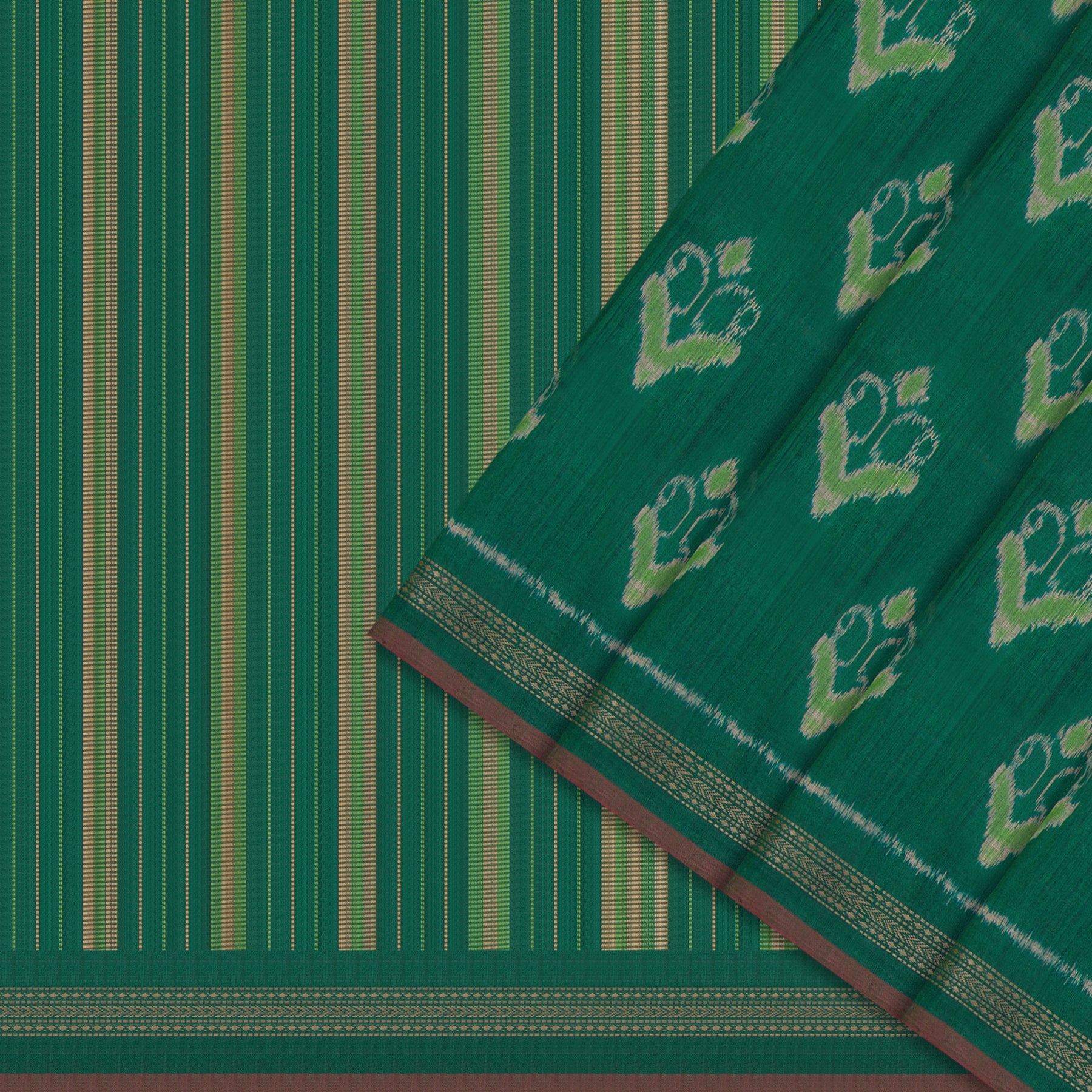 Vani Vrtti Tussore Silk Sari 25-015-HS002-00228 - Cover View