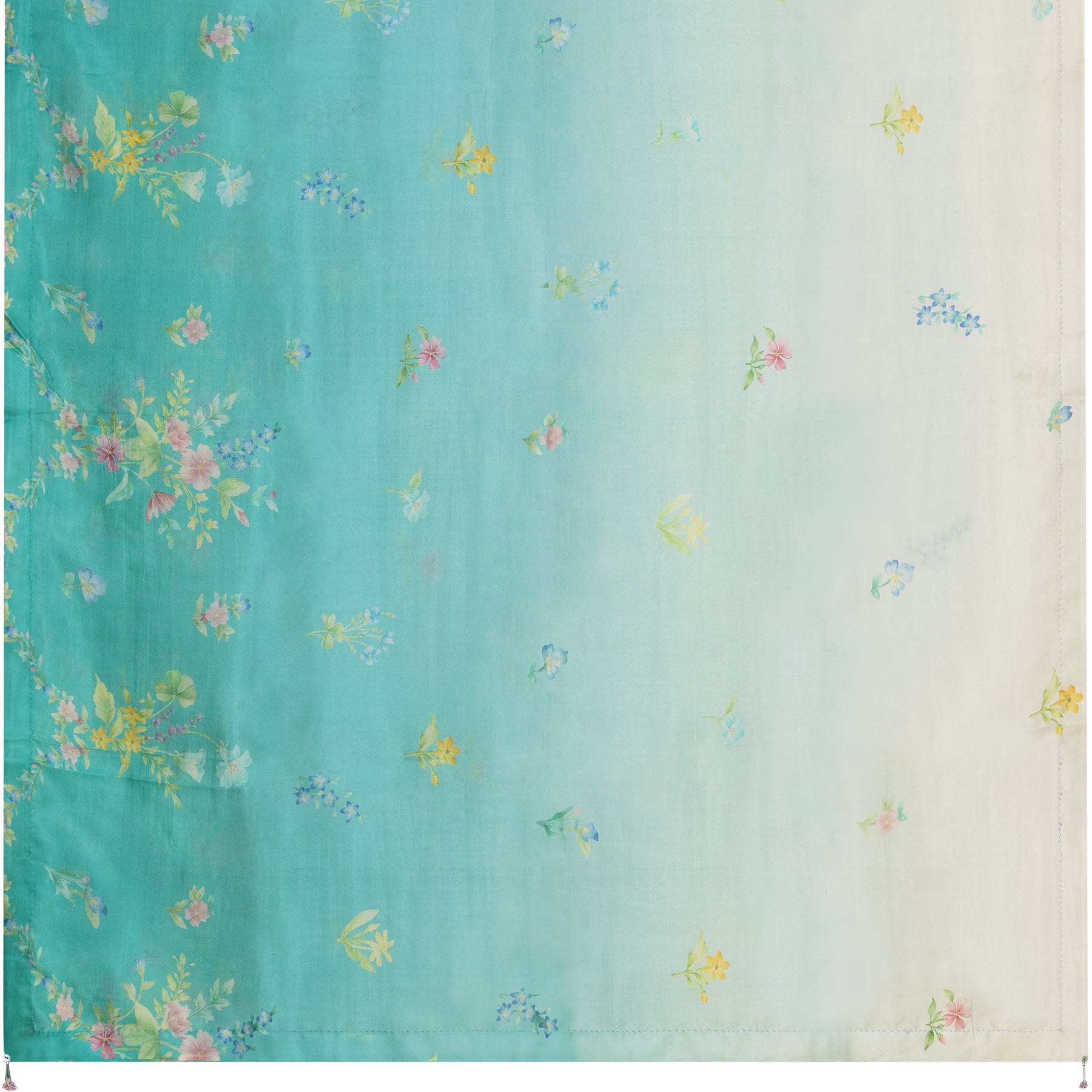 Nadiya Paar Mixed Material Sari 25-016-HS004-00058 - Full View
