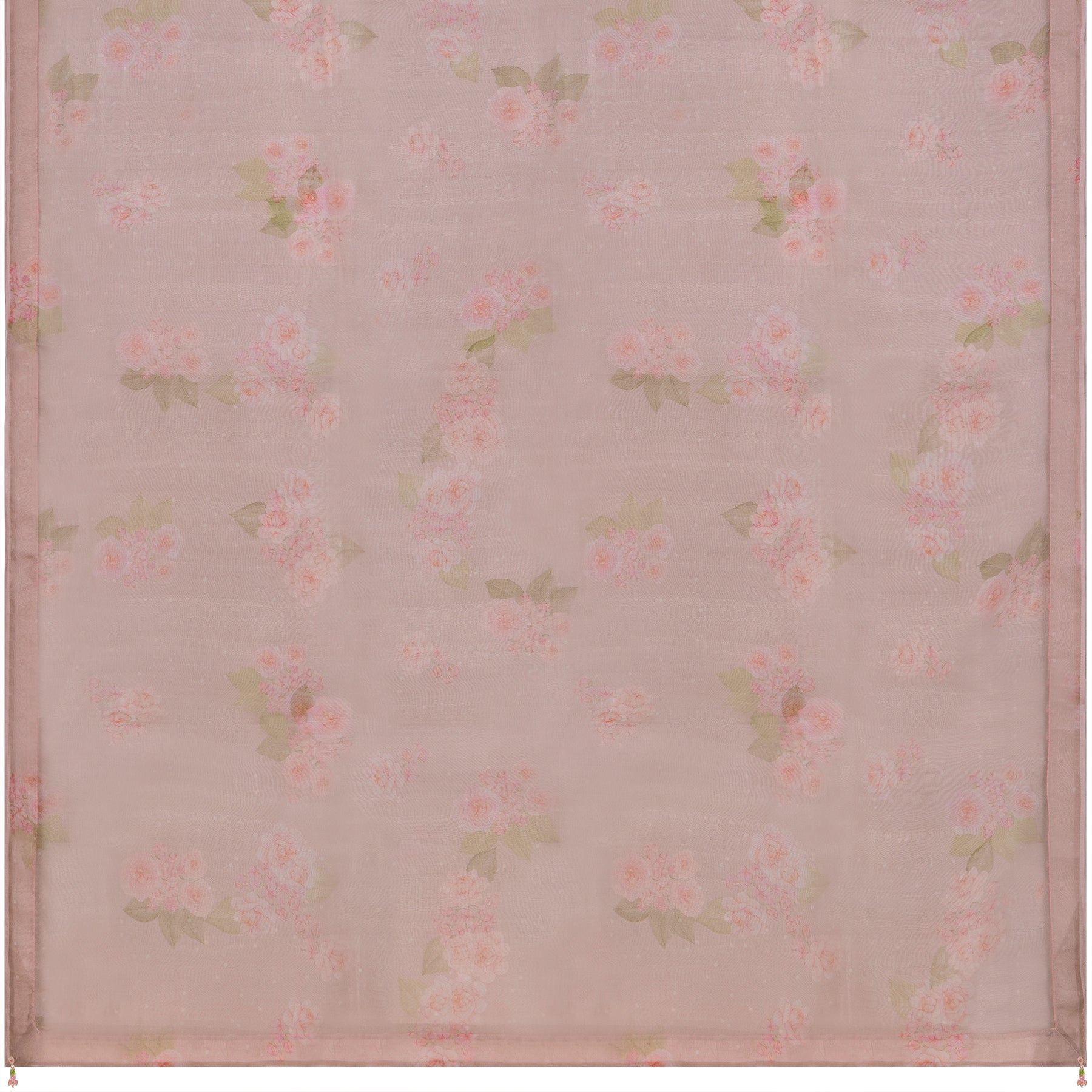 Nadiya Paar Mixed Material Sari 25-016-HS004-00065 - Full View