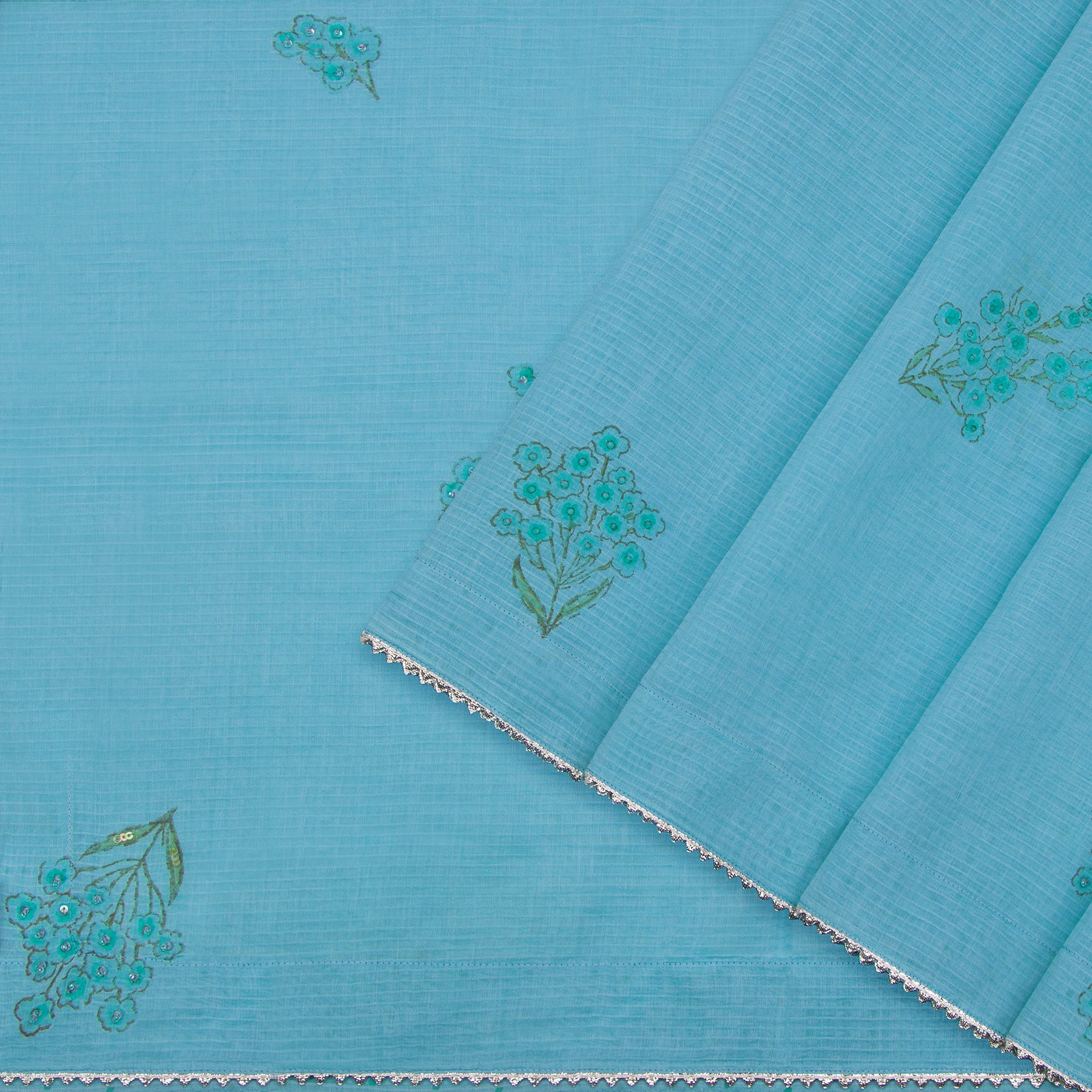 Nadiya Paar Chanderi Silk/Cotton Sari 25-016-HS005-00010 - Cover View