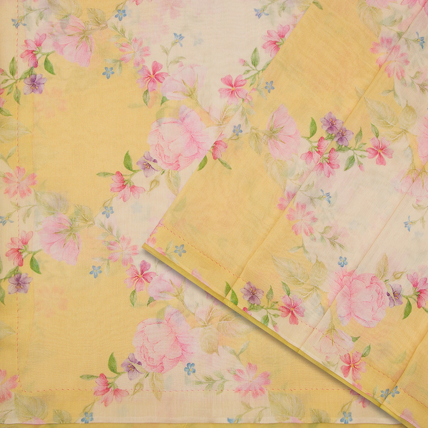 Nadiya Paar Chanderi Silk/Cotton Sari 25-016-HS005-00028 - Cover View