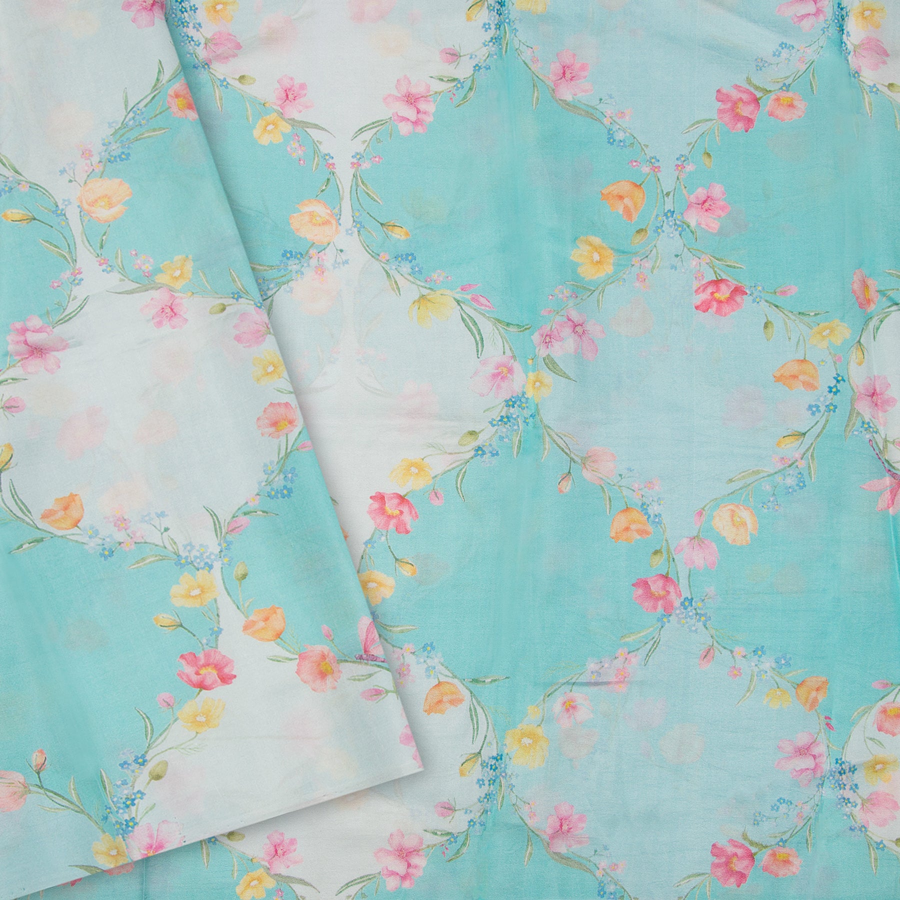 Nadiya Paar Chanderi Silk/Cotton Sari 25-016-HS005-00081 - Blouse View