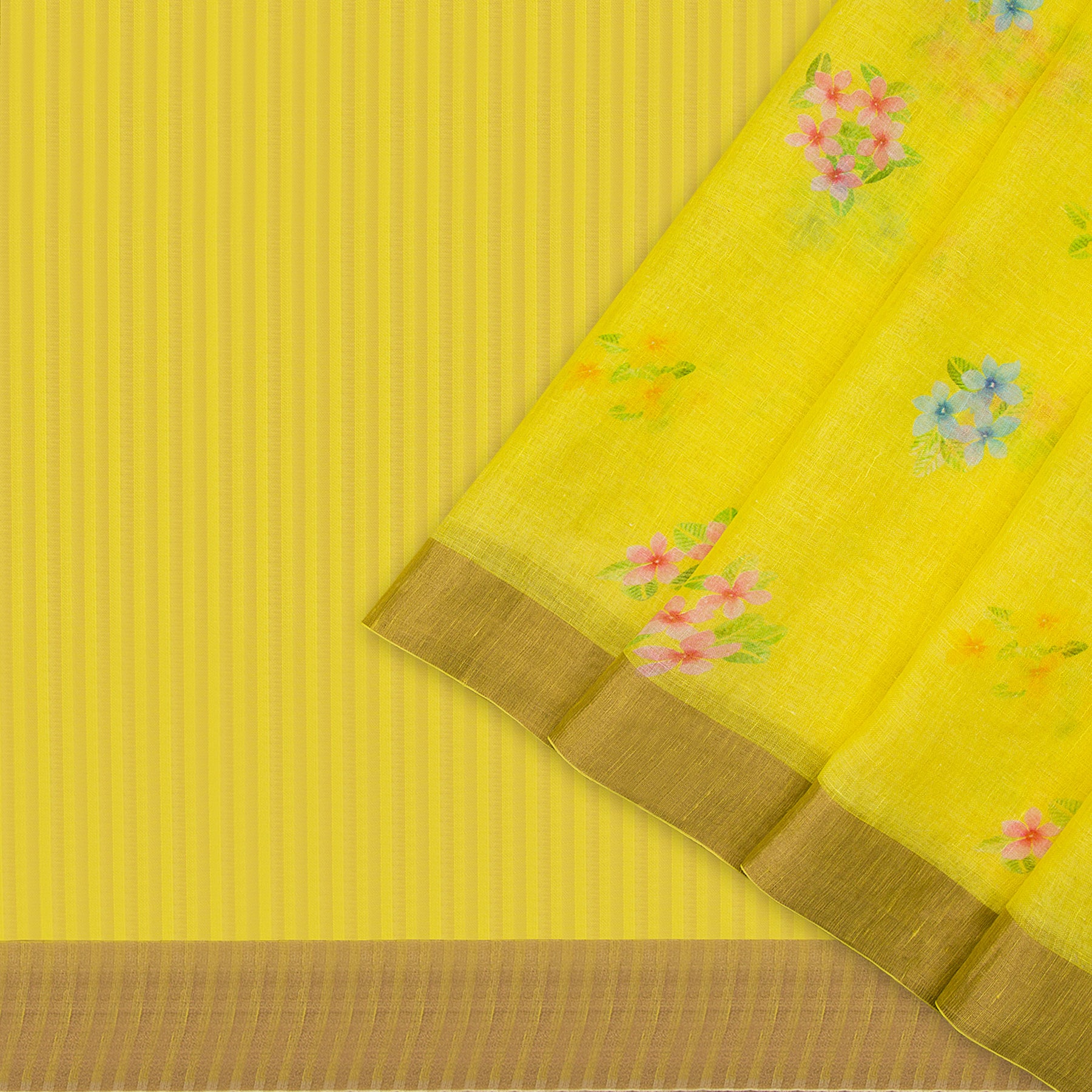 Nadiya Paar Linen Sari 25-016-HS006-00076 - Cover View