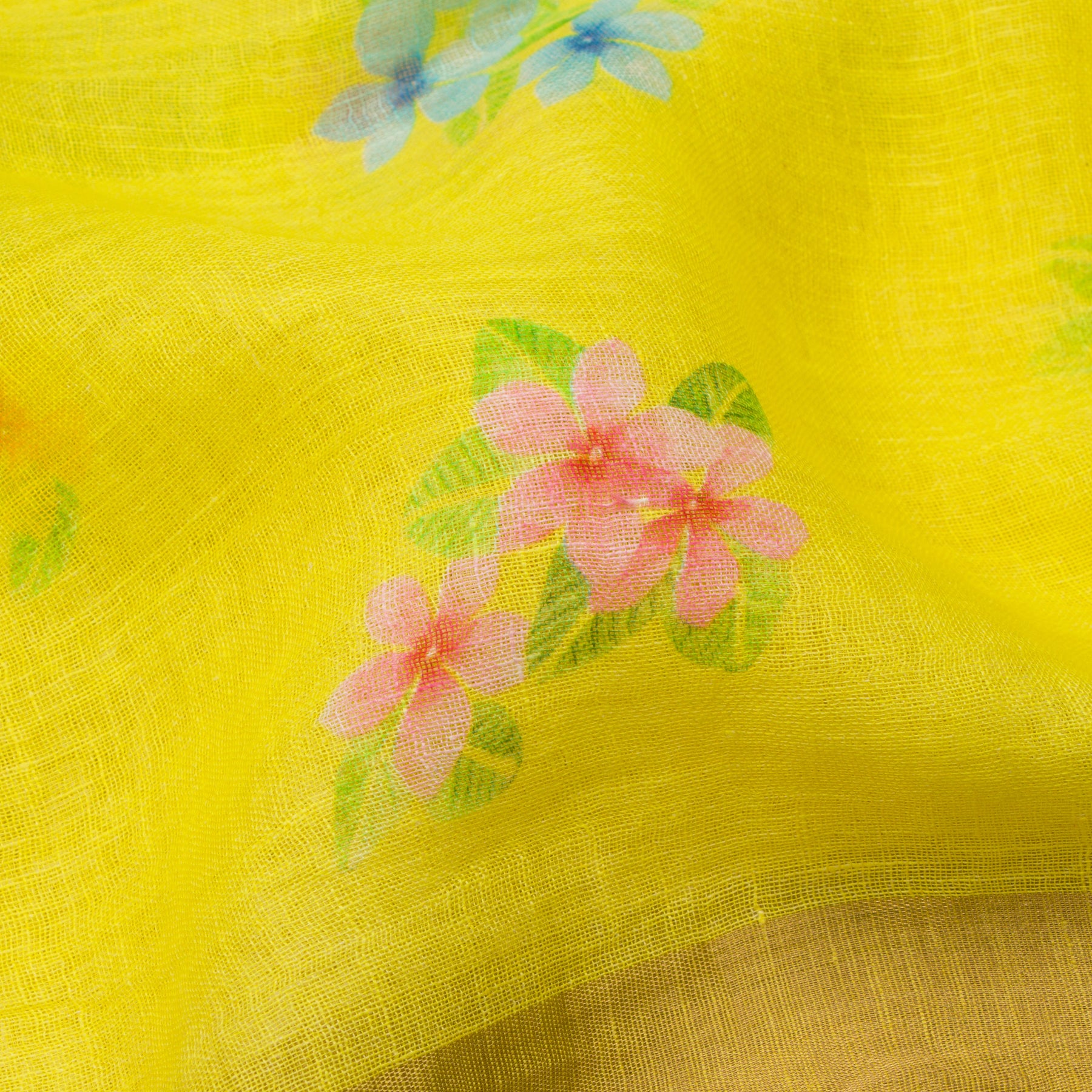 Nadiya Paar Linen Sari 25-016-HS006-00076 - Fabric View