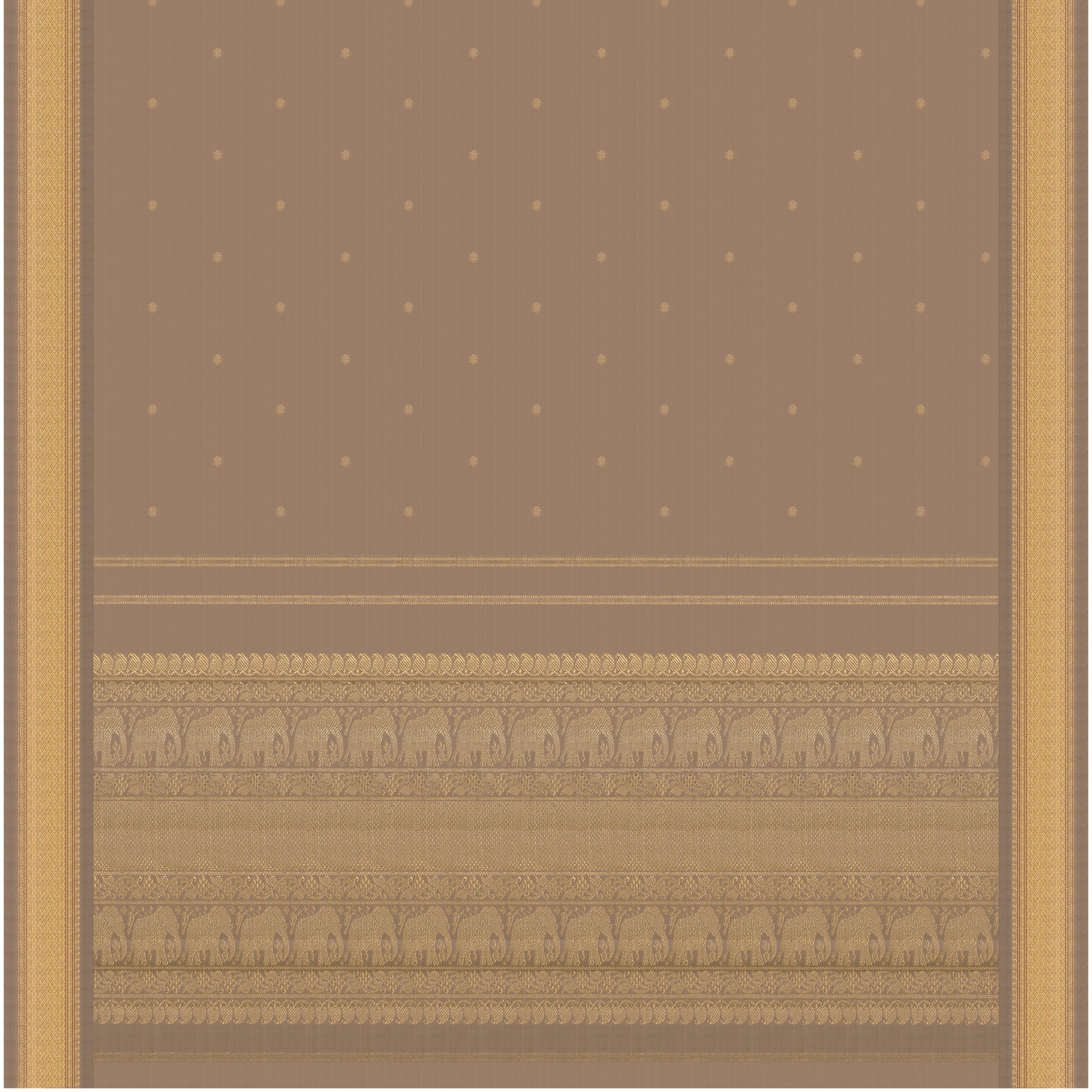 Kanakavalli Kanjivaram Silk Sari 25-040-HS001-00190 - Full View 