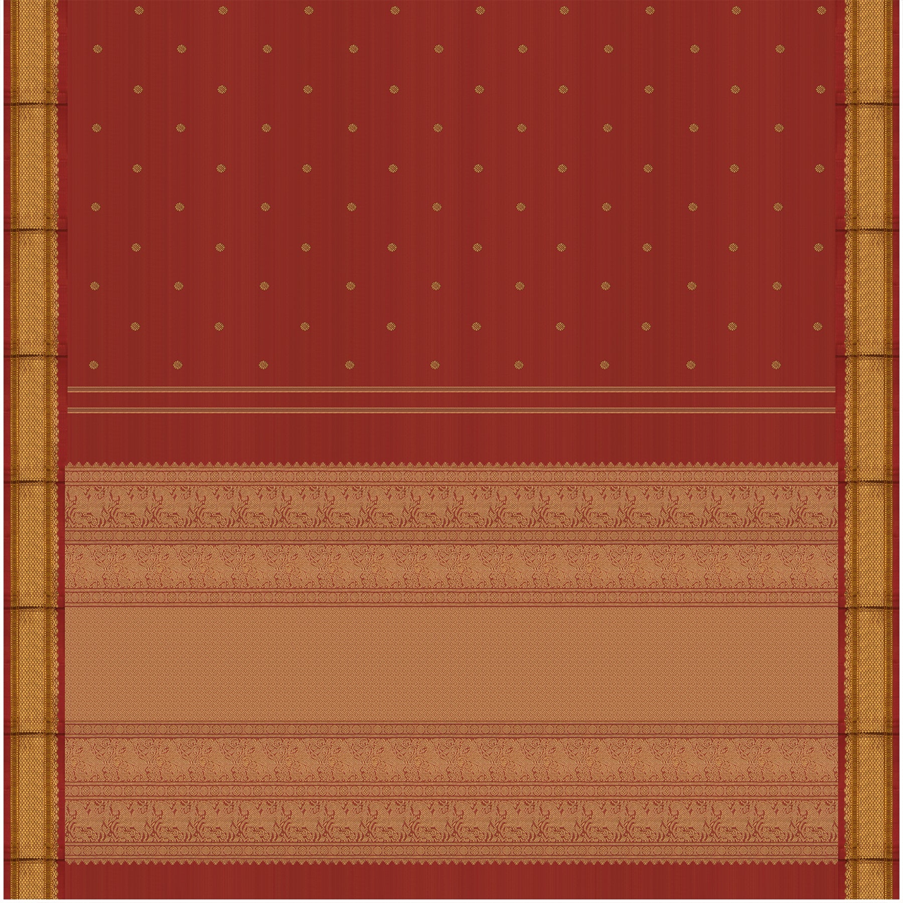 Kanakavalli Kanjivaram Silk Sari 25-040-HS001-00196 - Full View