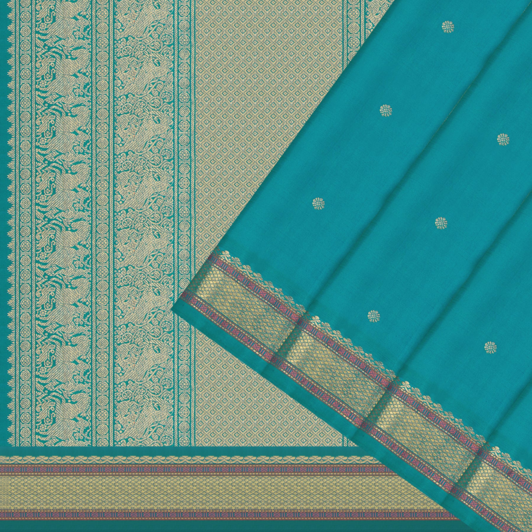 Kanakavalli Kanjivaram Silk Sari 25-040-HS001-00225 - Cover View