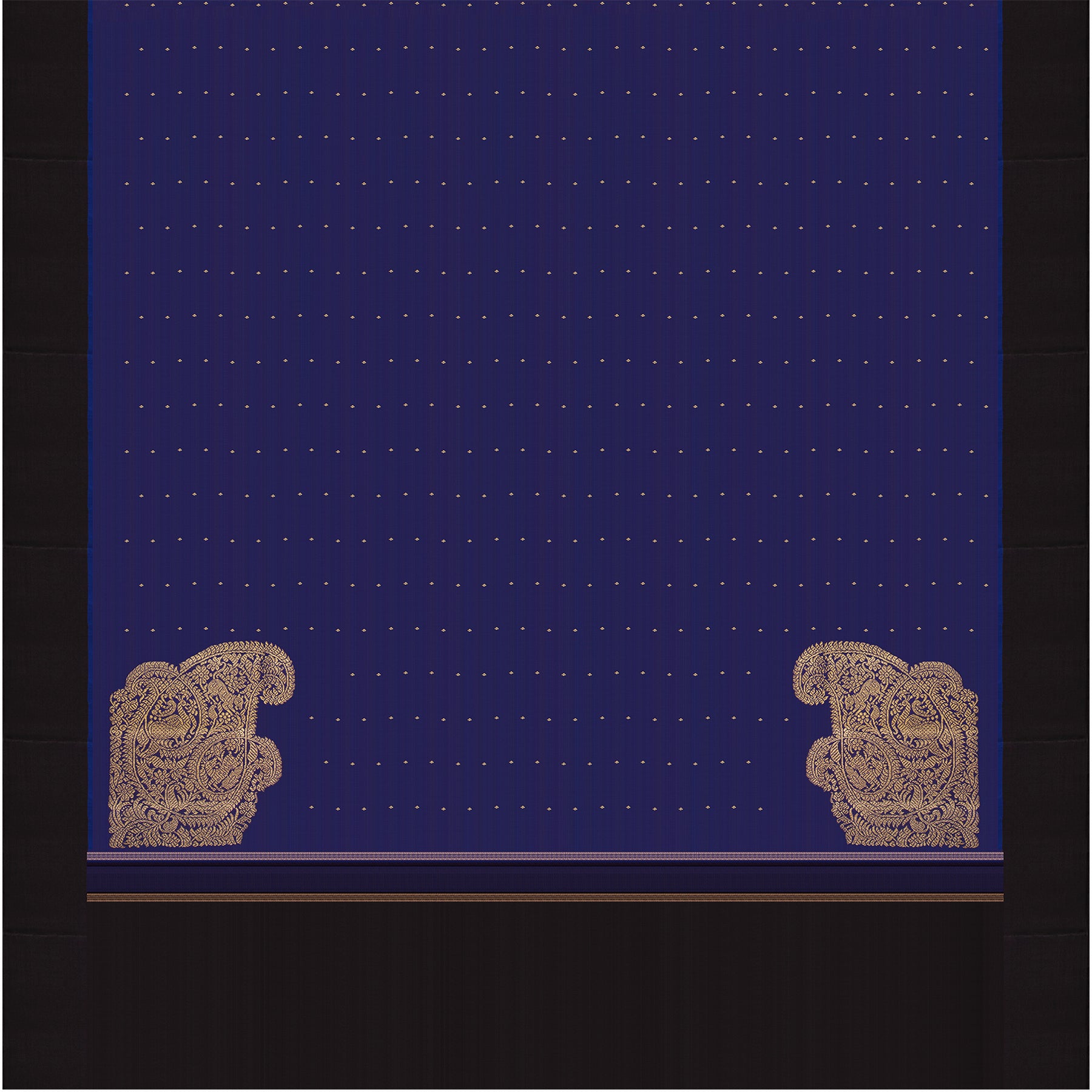 Kanakavalli Kanjivaram Silk Sari 25-040-HS001-01216 - Full View
