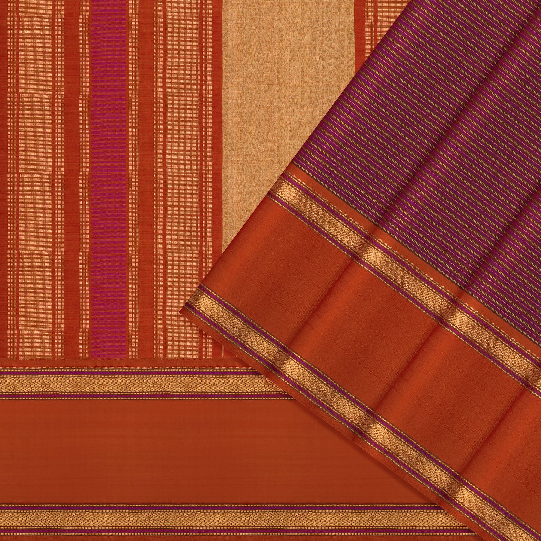 Kanakavalli Kanjivaram Silk Sari 25-040-HS001-01221 - Cover View