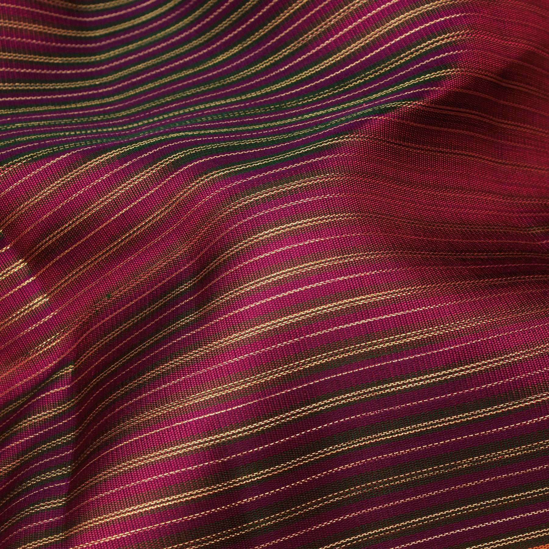 Kanakavalli Kanjivaram Silk Sari 25-040-HS001-01221 - Fabric View