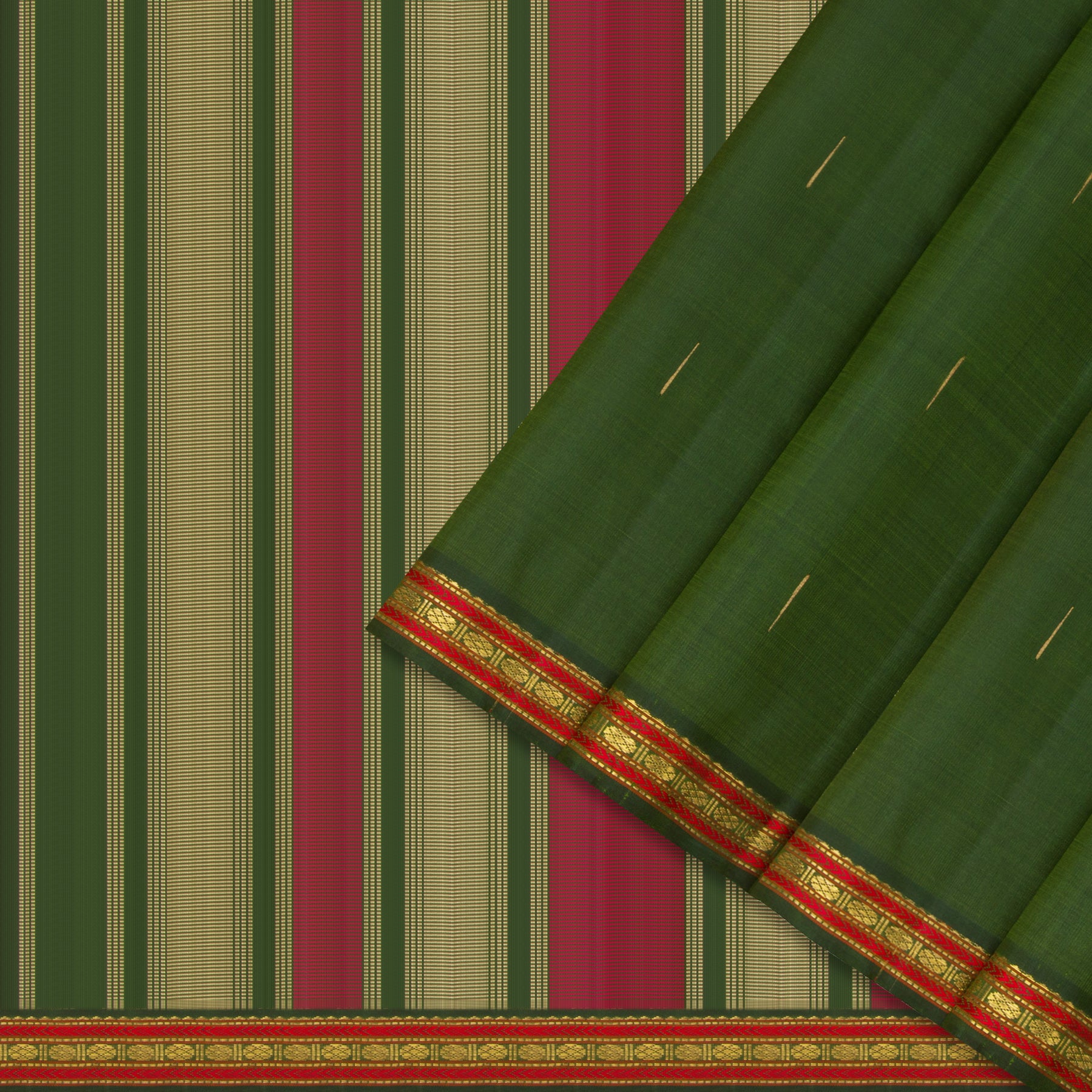 Kanakavalli Kanjivaram Silk Sari 25-040-HS001-01226 - Cover View