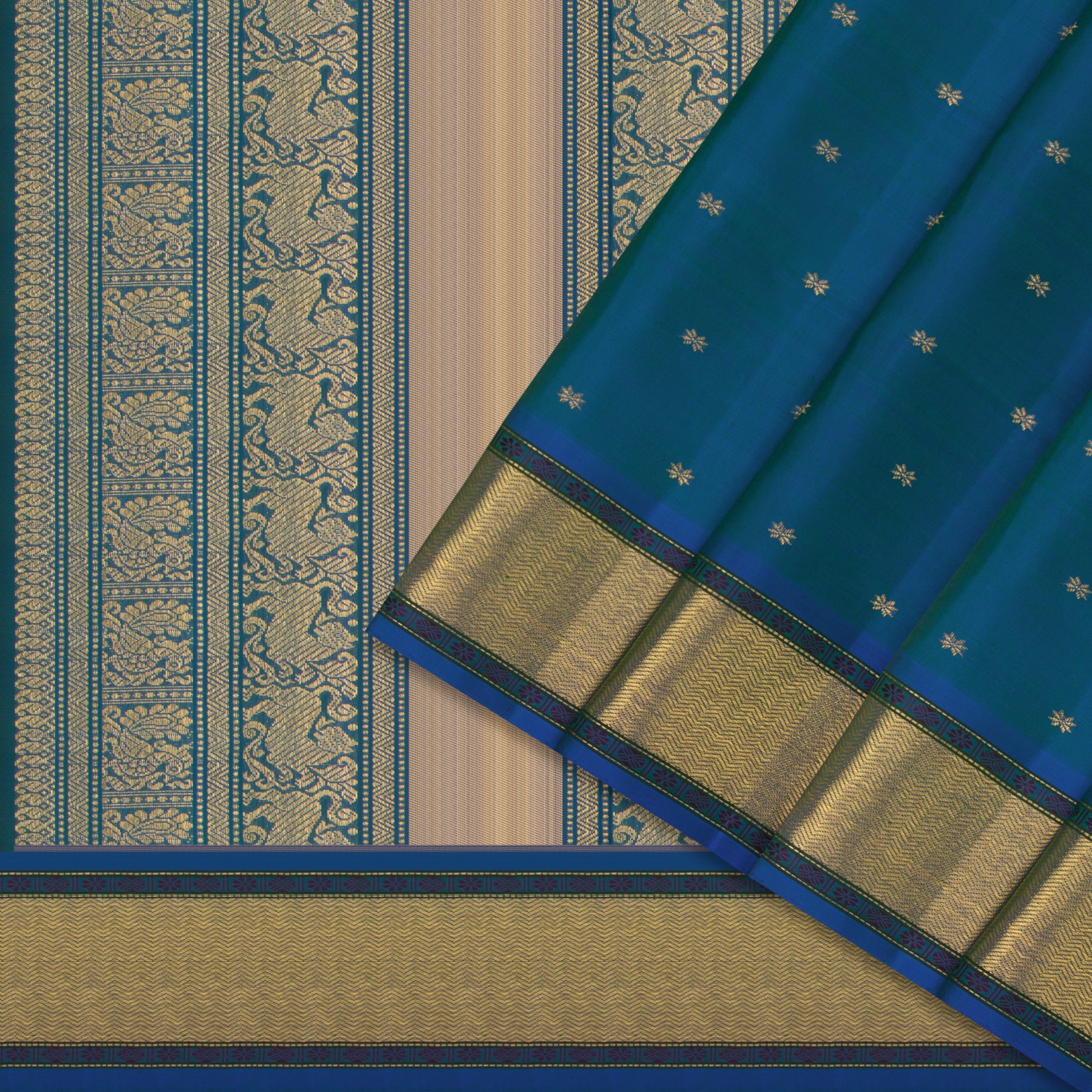 Kanakavalli Kanjivaram Silk Sari 25-040-HS001-02280 - Cover View
