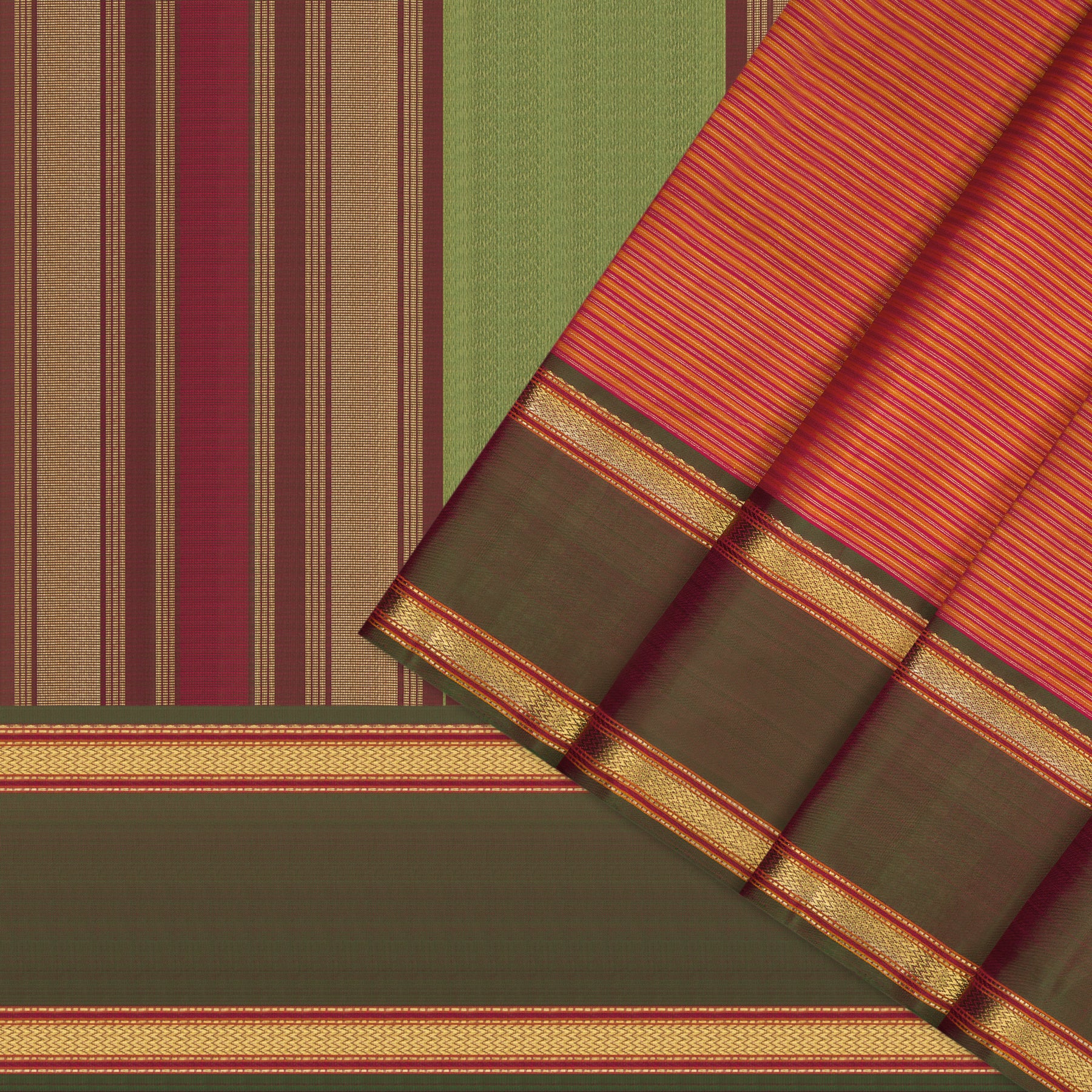 Kanakavalli Kanjivaram Silk Sari 25-040-HS001-02288 - Cover View