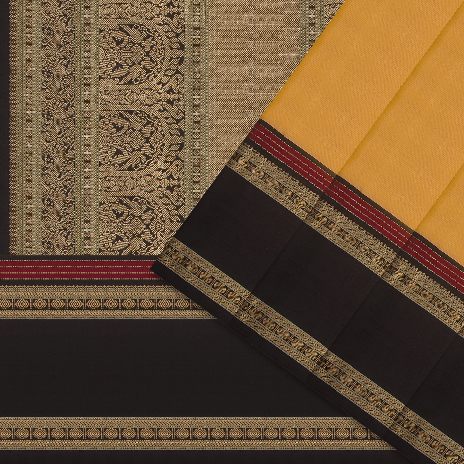Kanakavalli Kanjivaram Silk Sari 25-040-HS001-03151 - Cover View