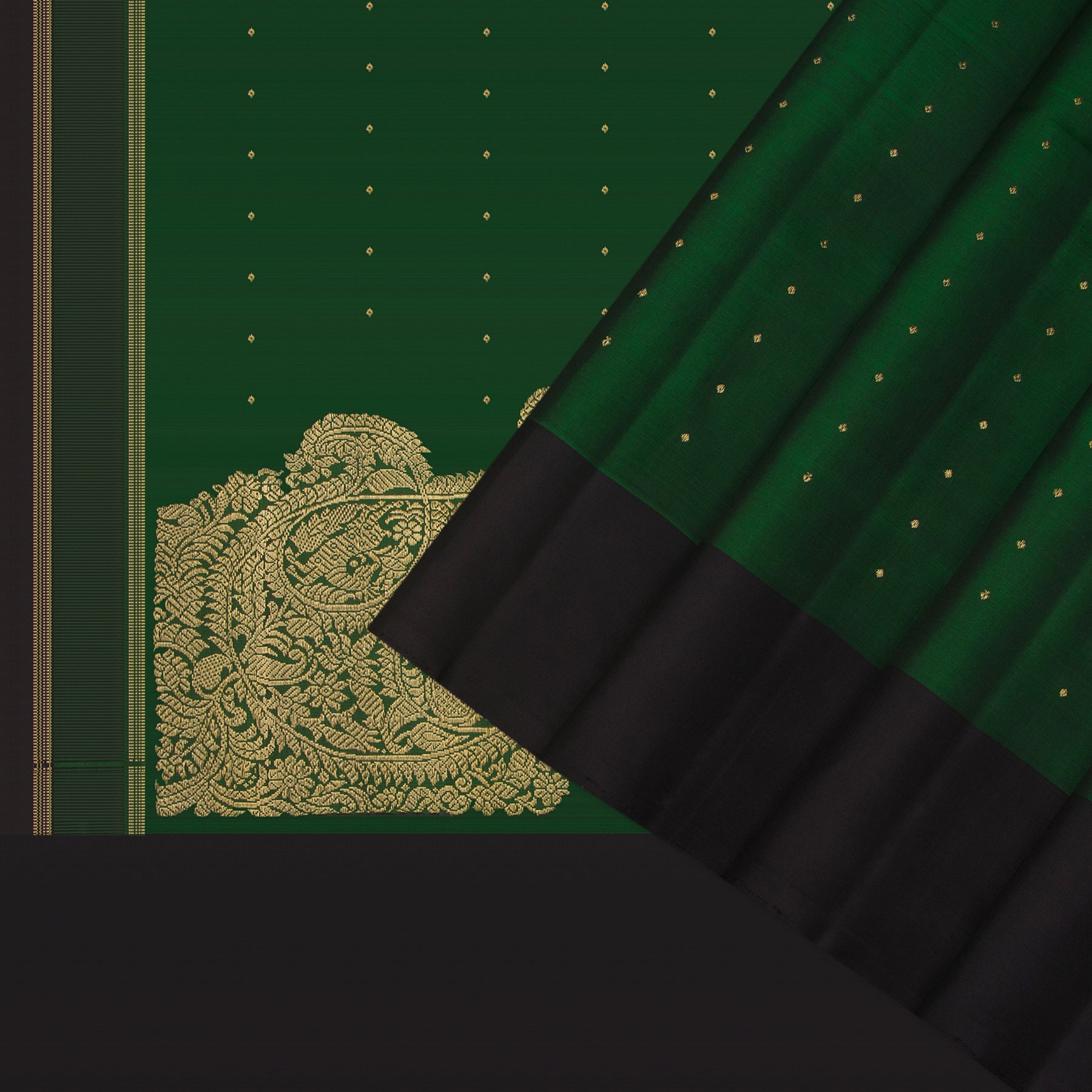 Kanakavalli Kanjivaram Silk Sari 25-040-HS001-03160 - Cover View