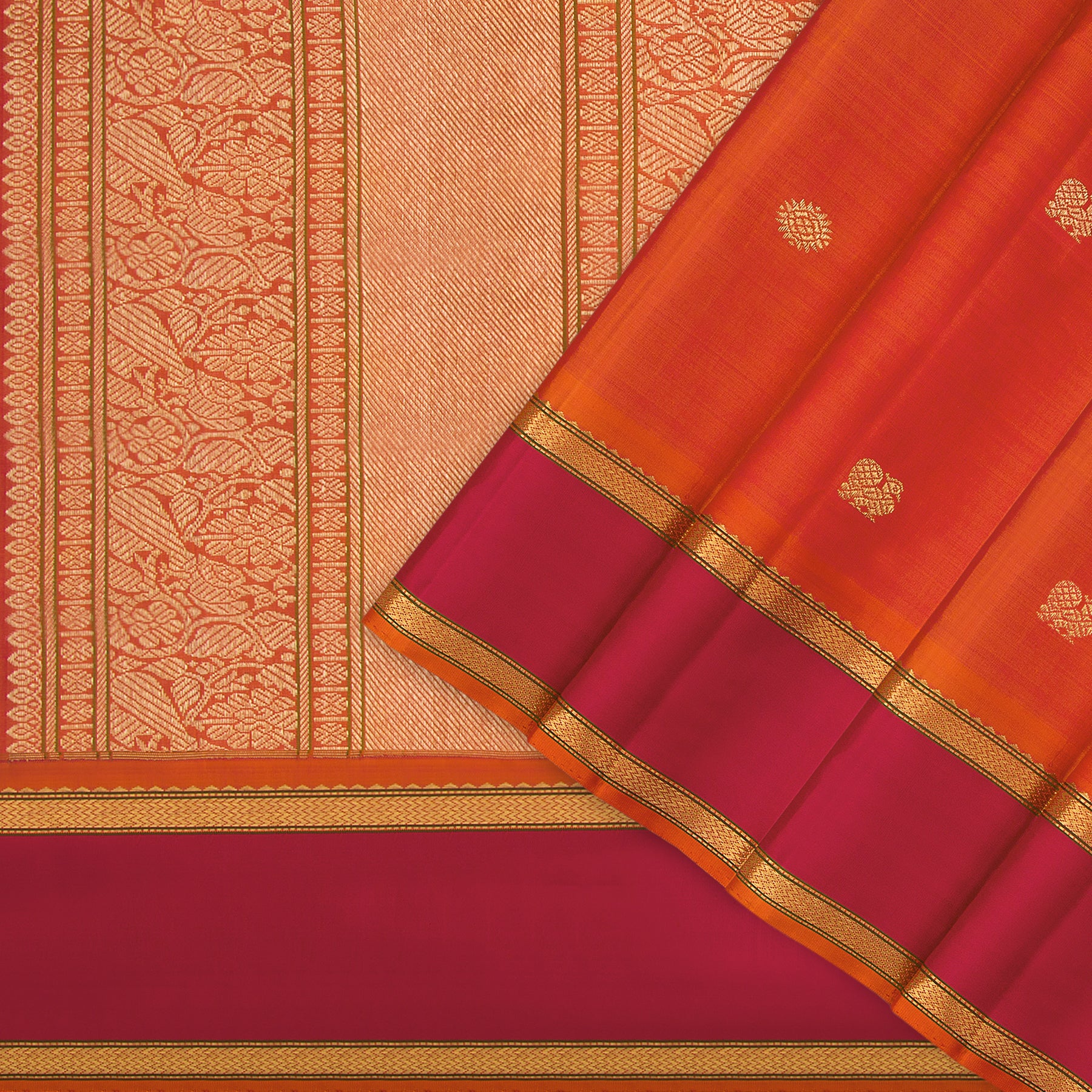 Kanakavalli Kanjivaram Silk Sari 25-040-HS001-04102 - Cover View