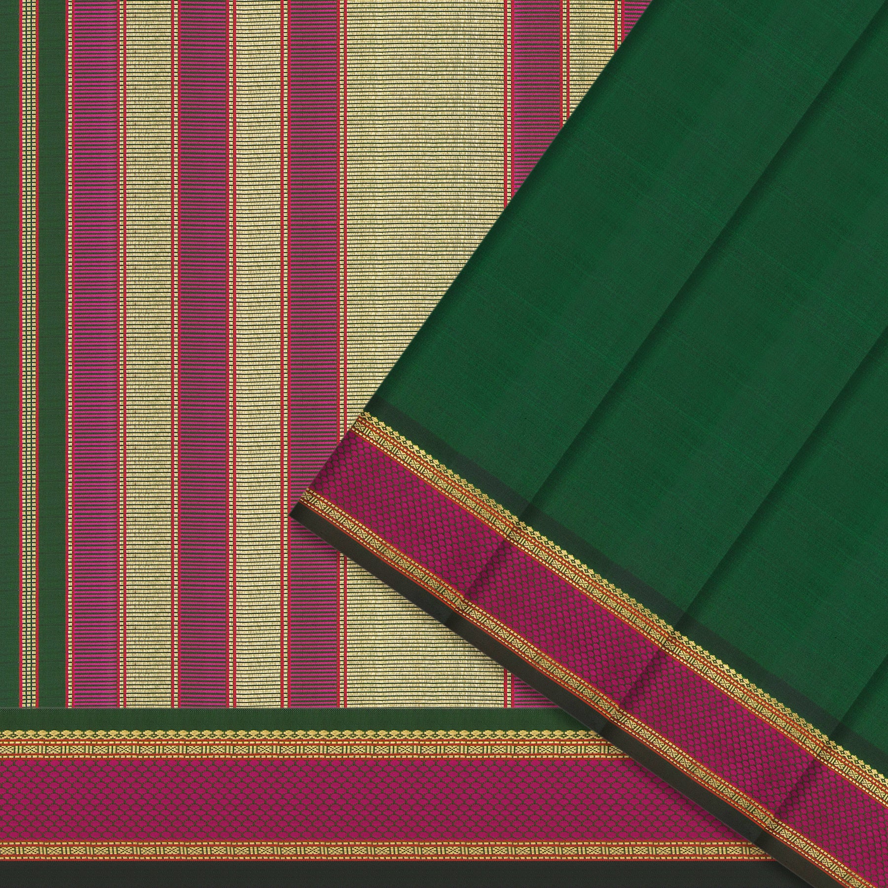 Kanakavalli Kanjivaram Silk Sari 25-040-HS001-04495 - Cover View