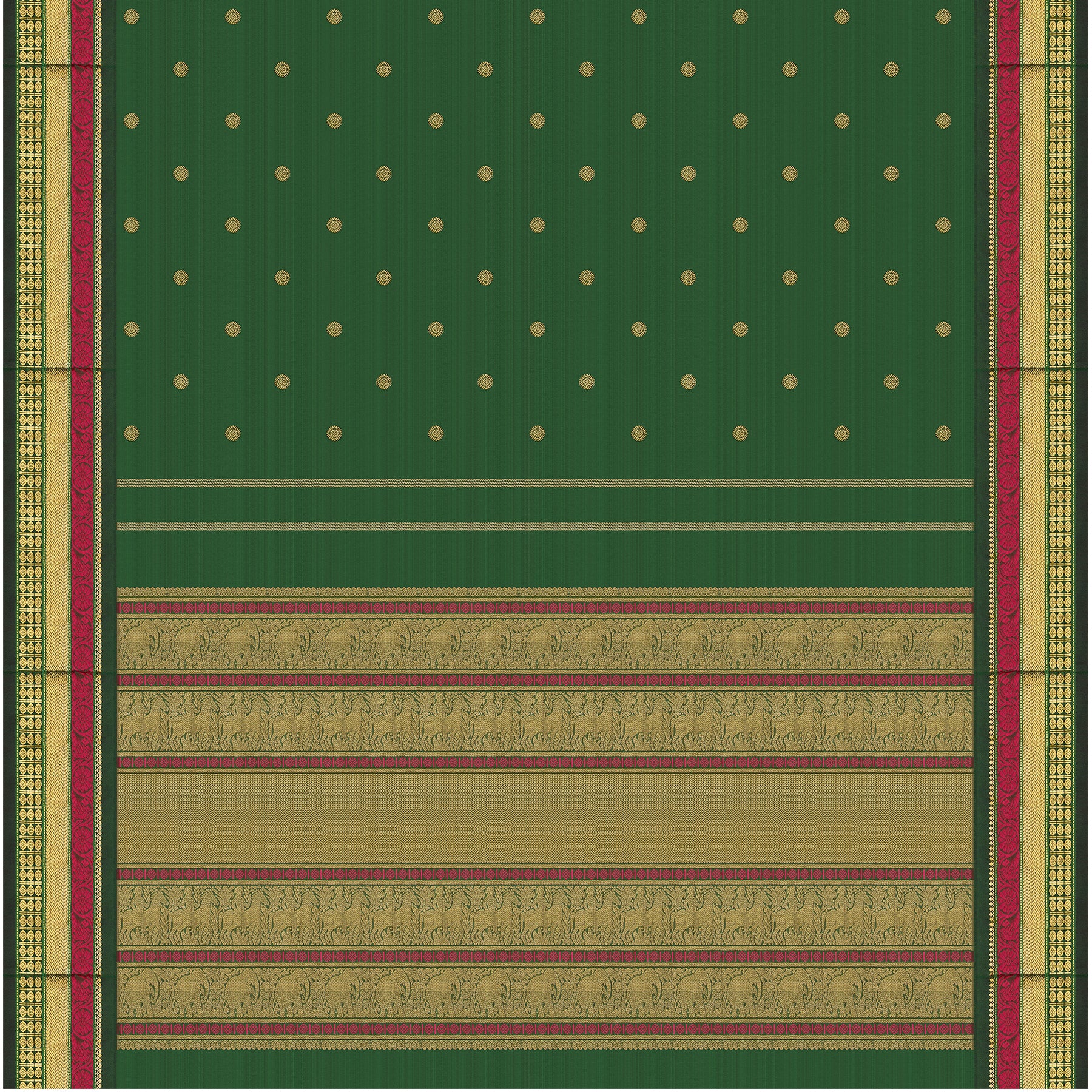 Kanakavalli Kanjivaram Silk Sari 25-040-HS001-04497 - Full  View