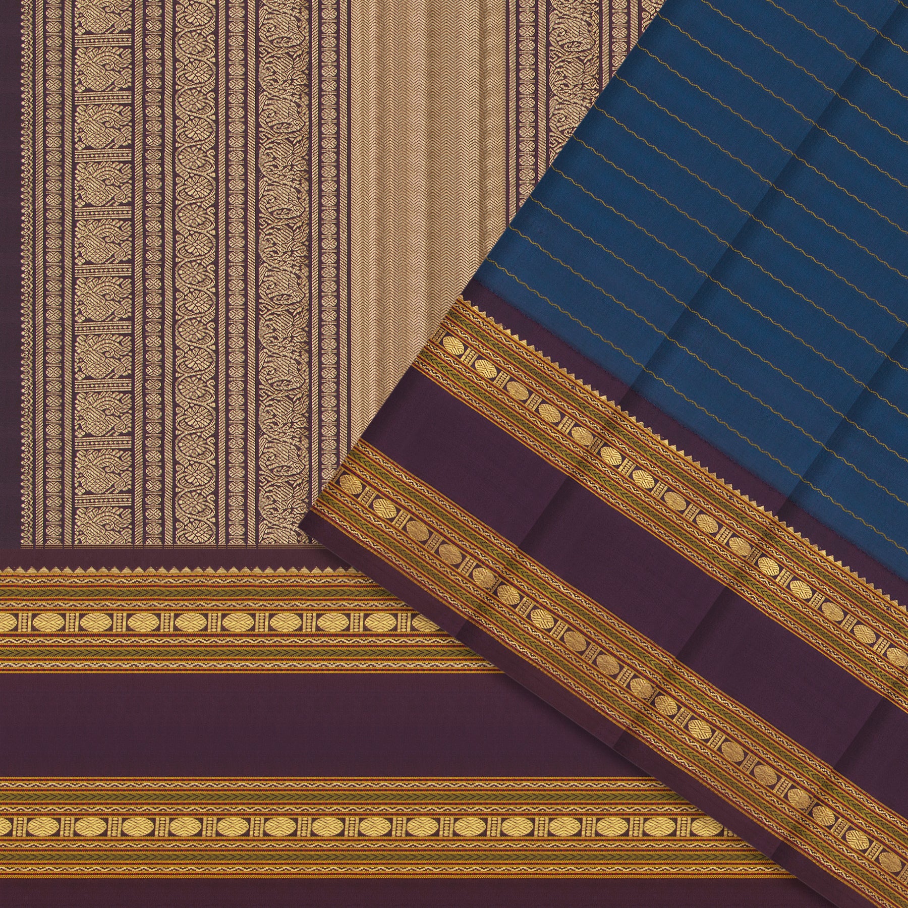 Kanakavalli Kanjivaram Silk Sari 25-040-HS001-04515 - Cover View