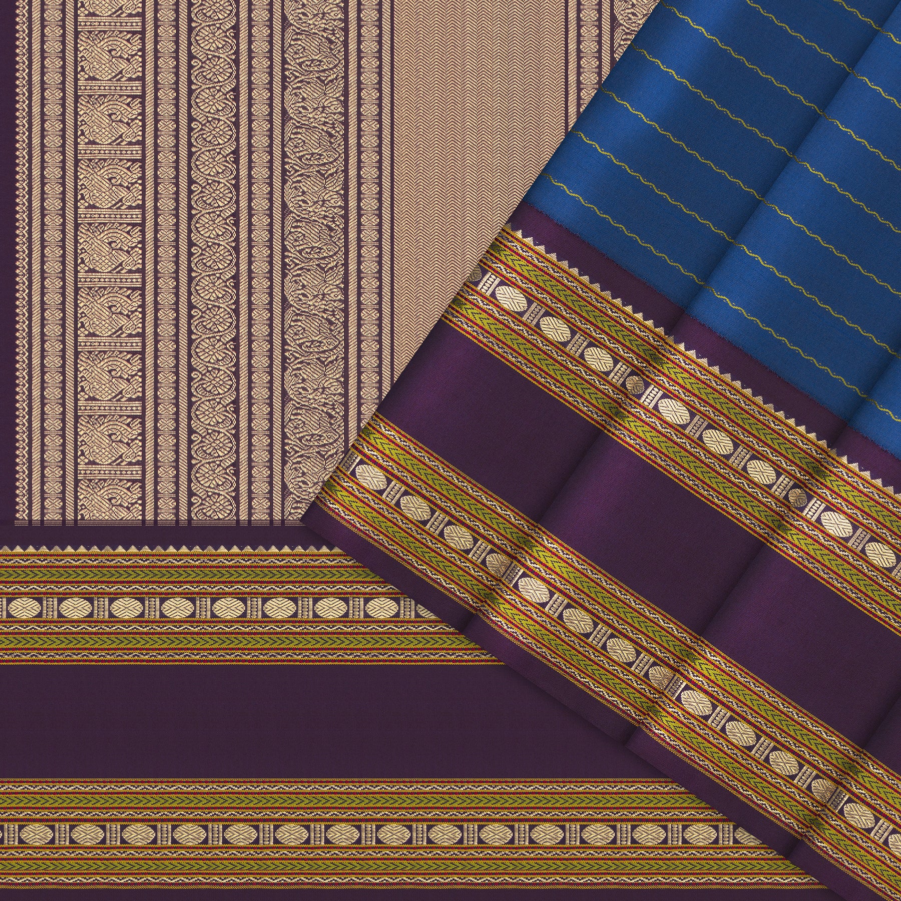 Kanakavalli Kanjivaram Silk Sari 25-040-HS001-04515 - Cover View