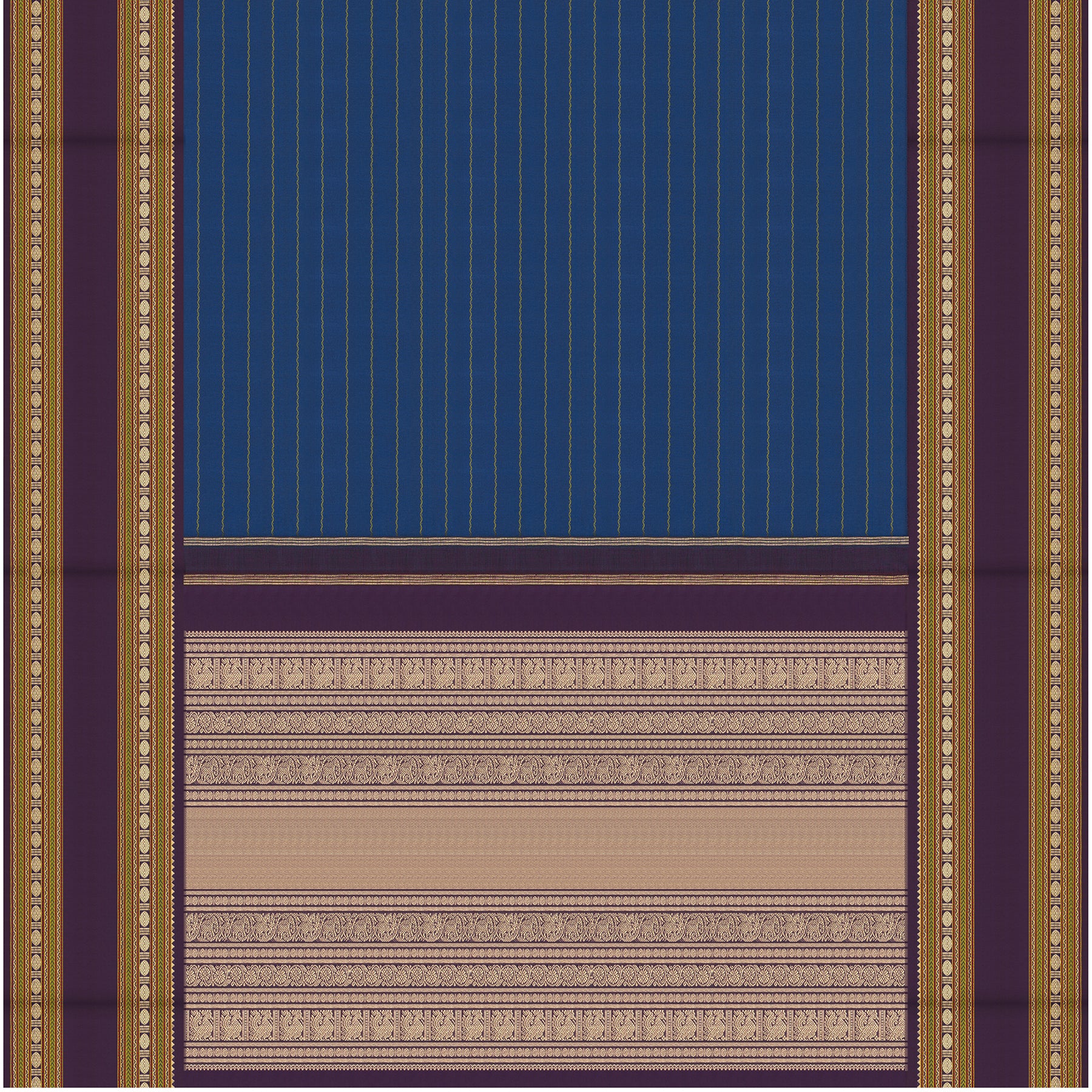 Kanakavalli Kanjivaram Silk Sari 25-040-HS001-04515 - Full View