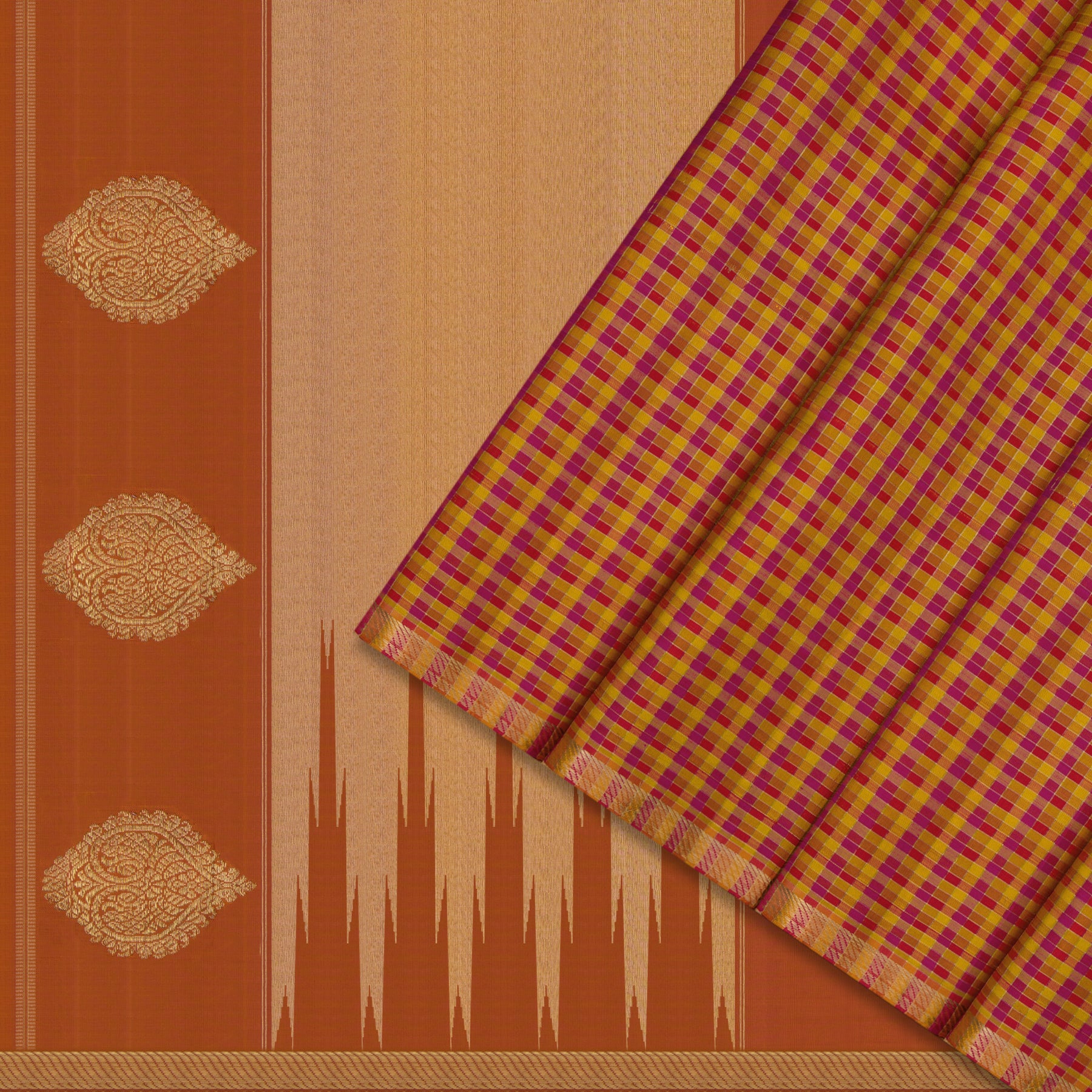Kanakavalli Kanjivaram Silk Sari 25-040-HS001-04860 - Cover View