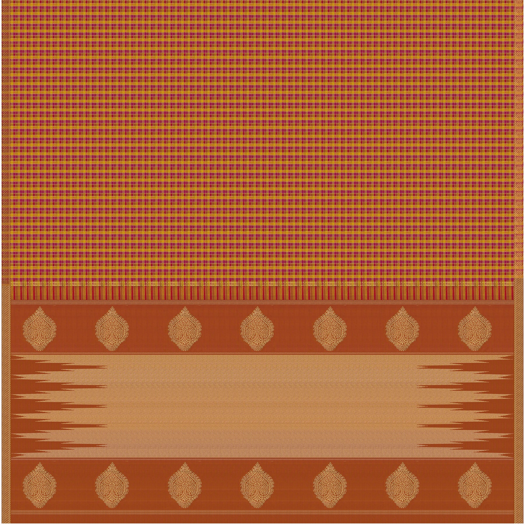 Kanakavalli Kanjivaram Silk Sari 25-040-HS001-04860 - Full View