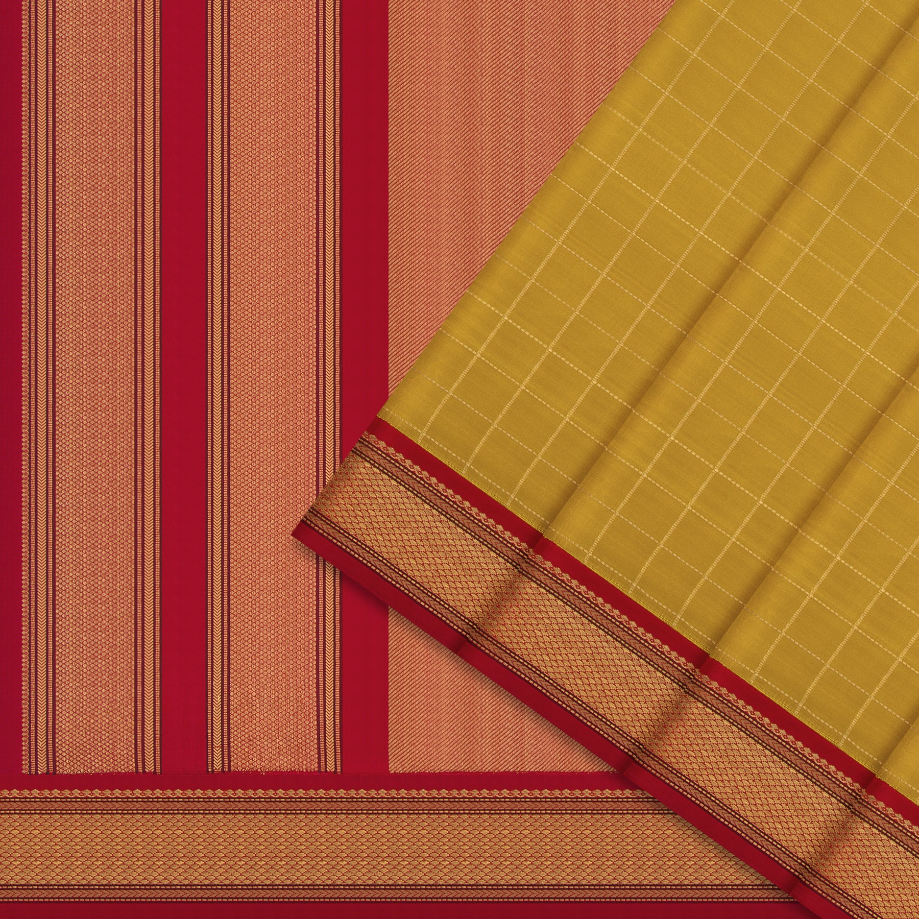 Kanakavalli Kanjivaram Silk Sari 25-040-HS001-04867 - Cover View