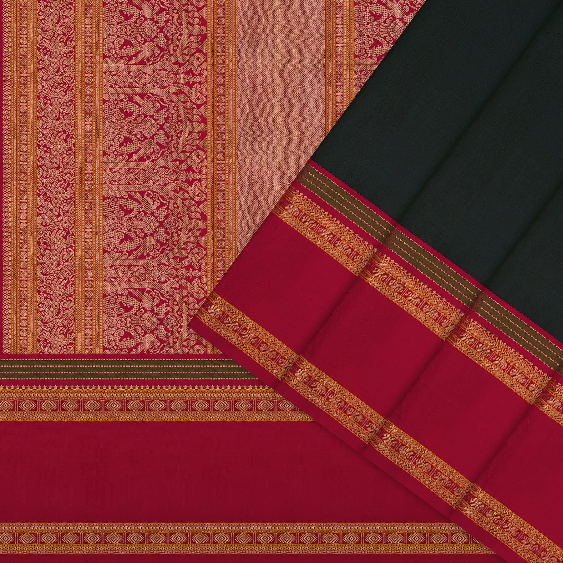 Kanakavalli Kanjivaram Silk Sari 25-040-HS001-04869 - Cover View