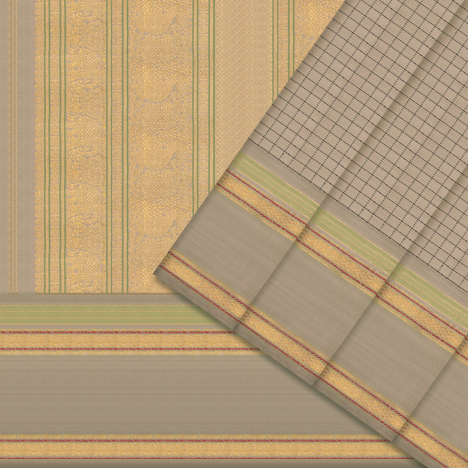 Kanakavalli Kanjivaram Silk Sari 25-040-HS001-04878 - Cover View