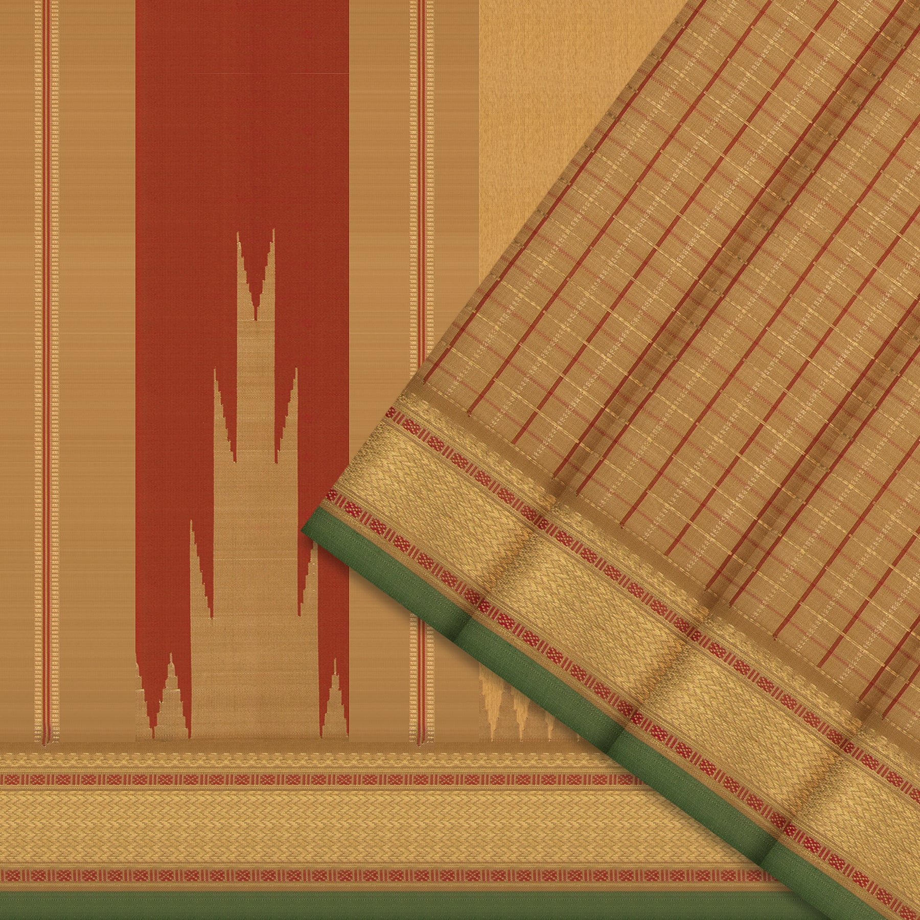 Kanakavalli Kanjivaram Silk Sari 25-040-HS001-04883 - Cover View