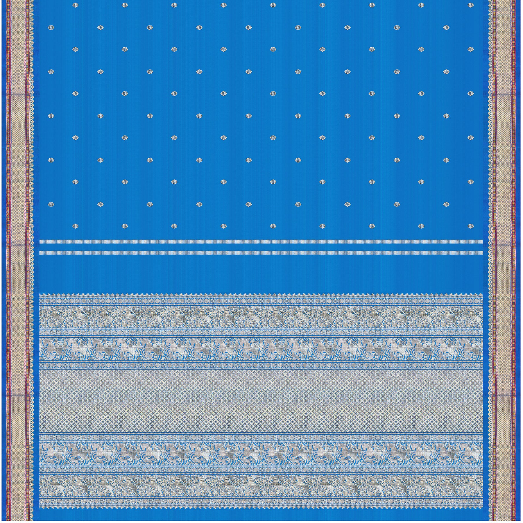 Kanakavalli Kanjivaram Silk Sari 25-040-HS001-04891 - Full View