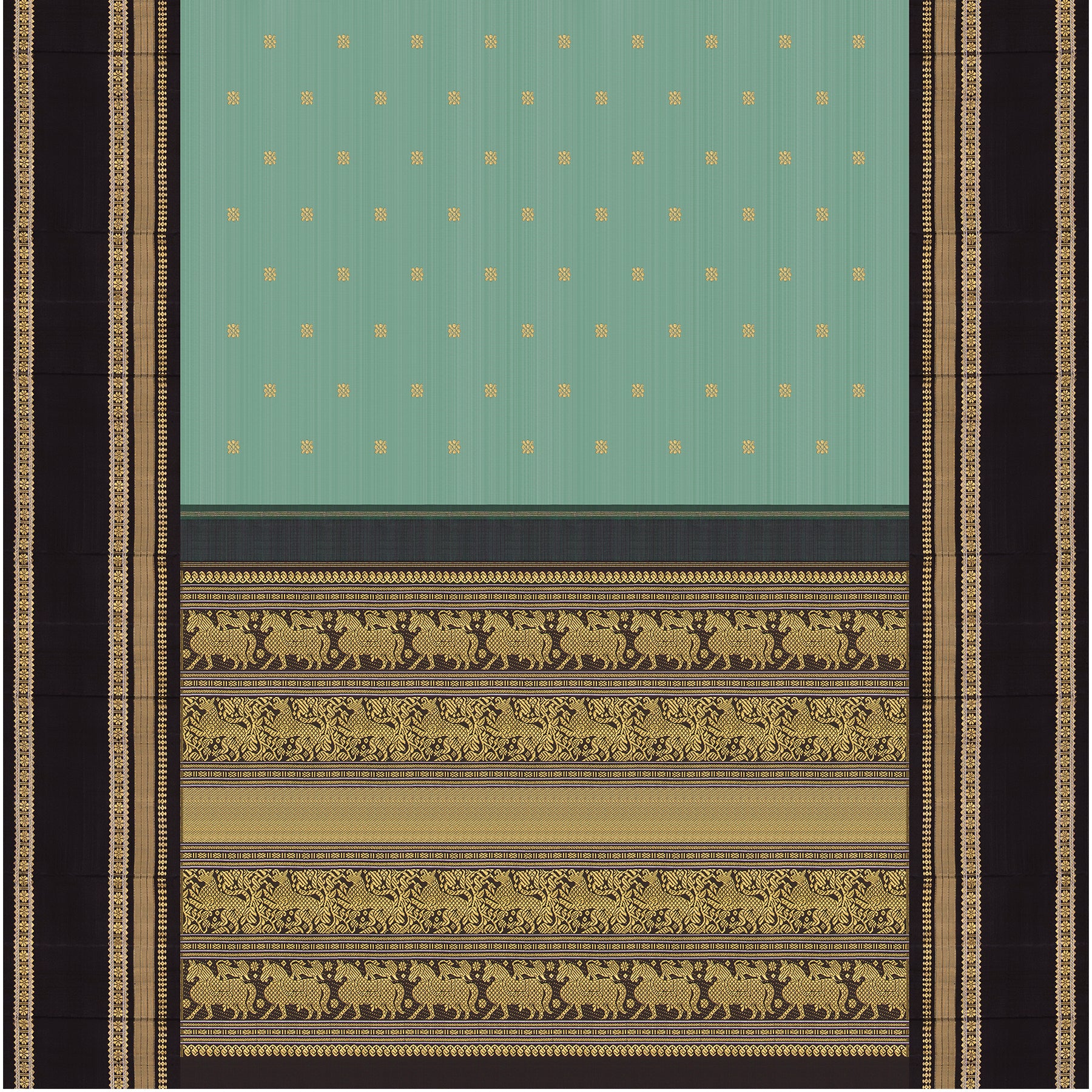 Kanakavalli Kanjivaram Silk Sari 25-040-HS001-05423 - Full View