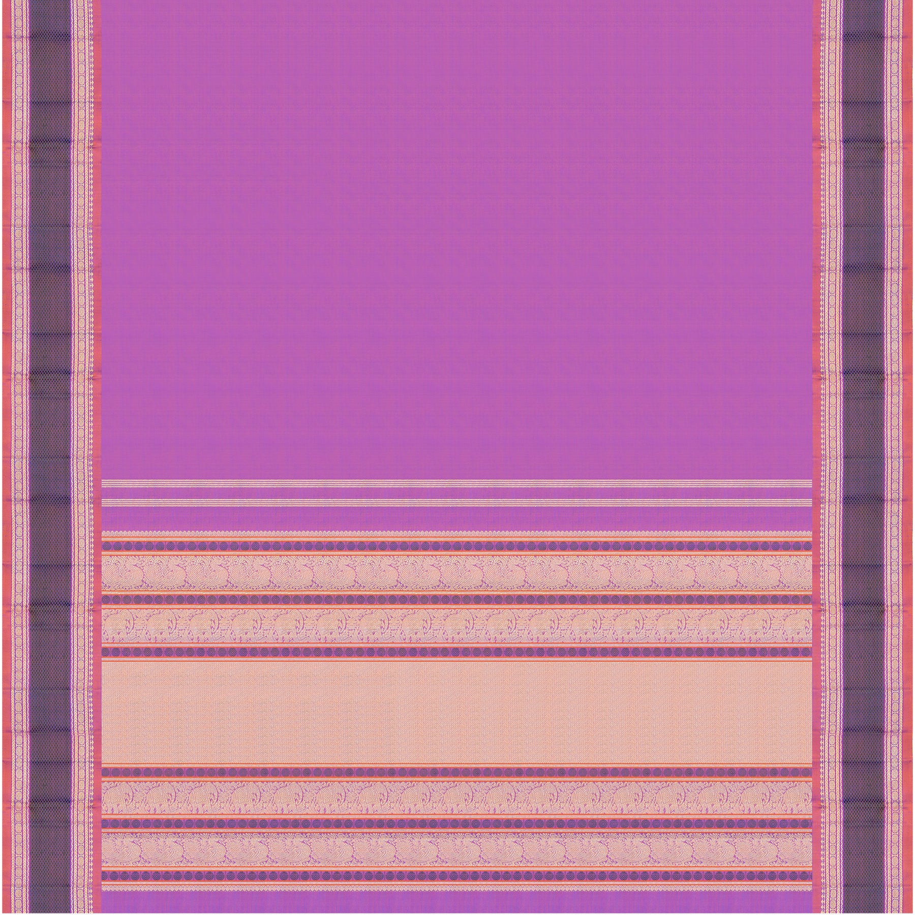 Kanakavalli Kanjivaram Silk Sari 25-040-HS001-05870 - Full View