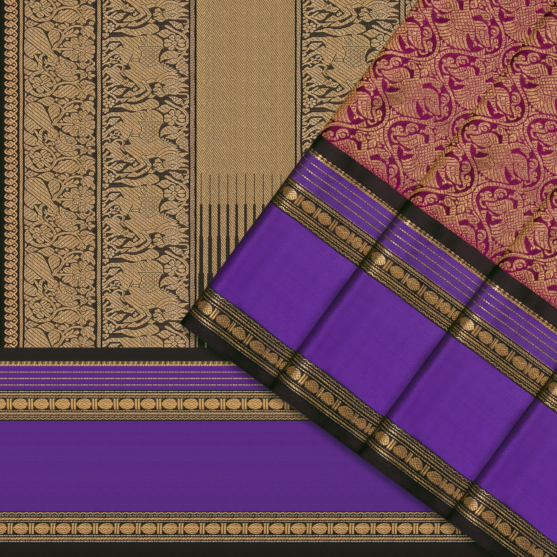 Kanakavalli Kanjivaram Silk Sari 25-040-HS001-06521