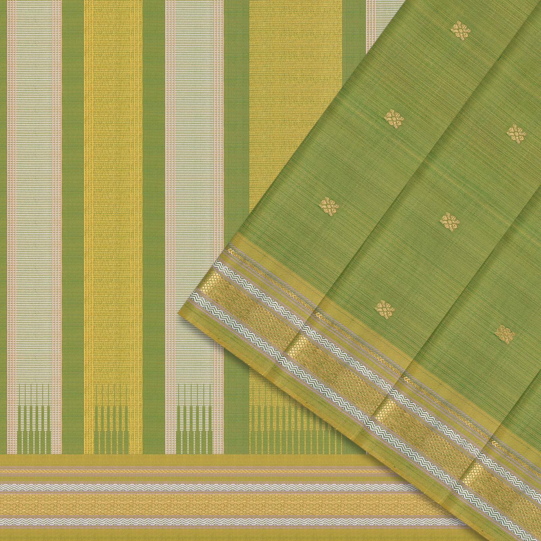 Kanakavalli Kanjivaram Silk Sari 25-040-HS001-06552 - Cover View