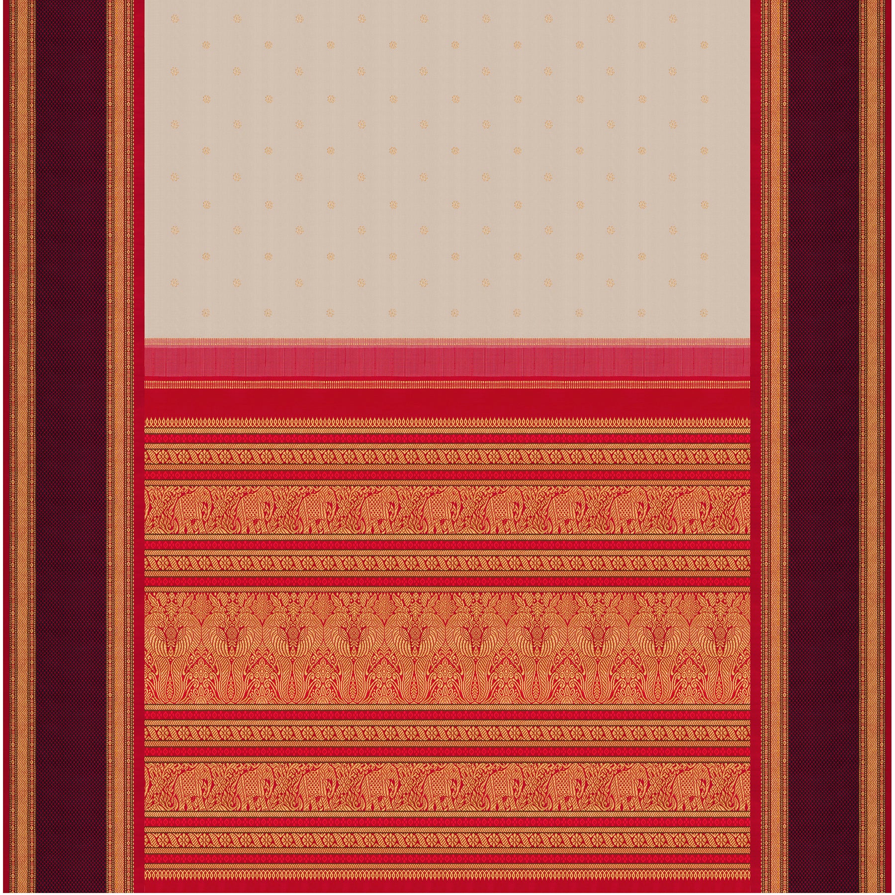 Kanakavalli Kanjivaram Silk Sari 25-040-HS001-07176 - Full View