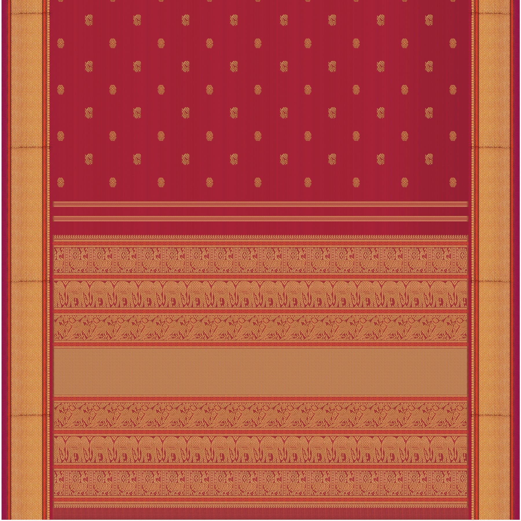 Kanakavalli Kanjivaram Silk Sari 25-040-HS001-07180 - Full View