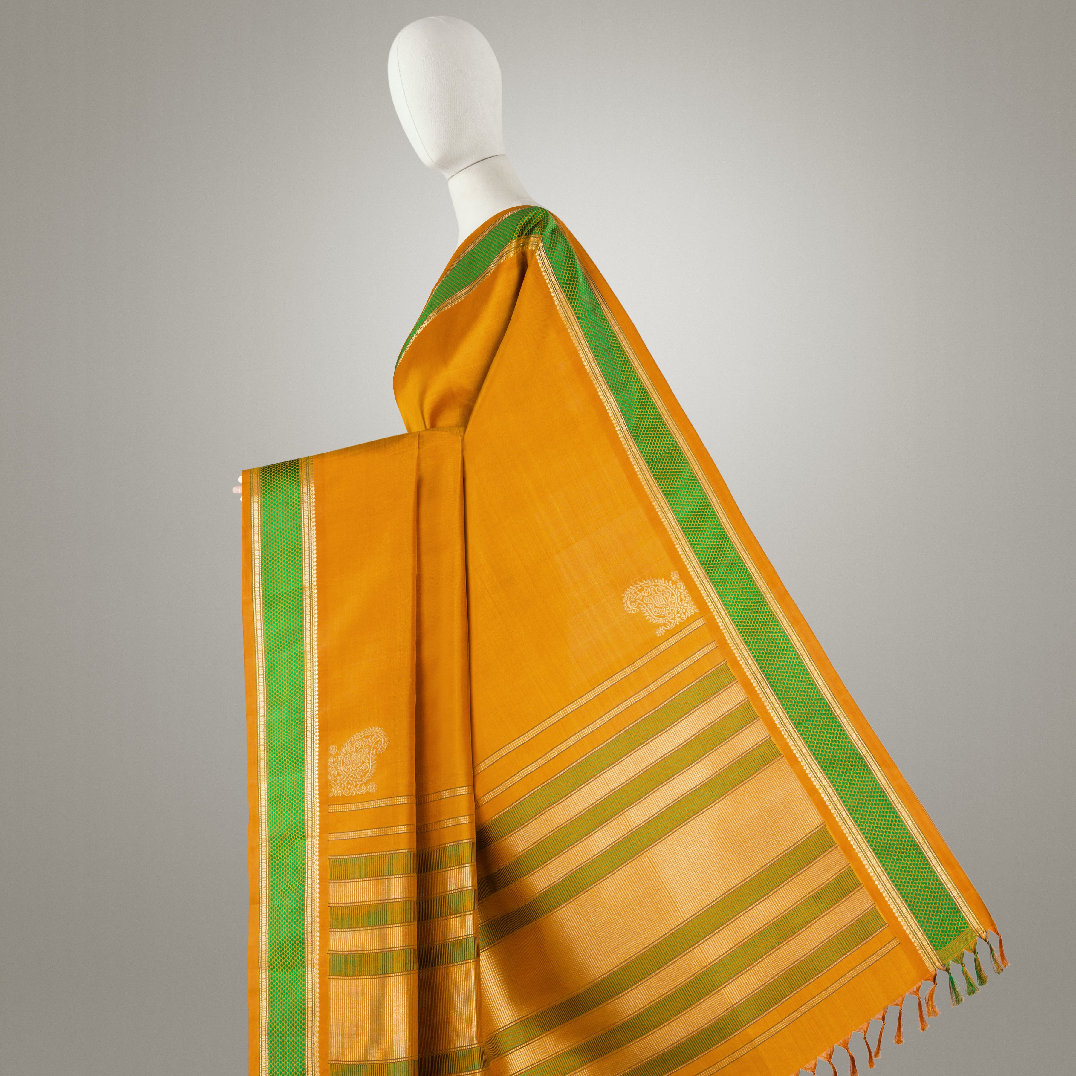 Kanakavalli Kanjivaram Silk Sari 25-040-HS001-07391 - Product Shot 1